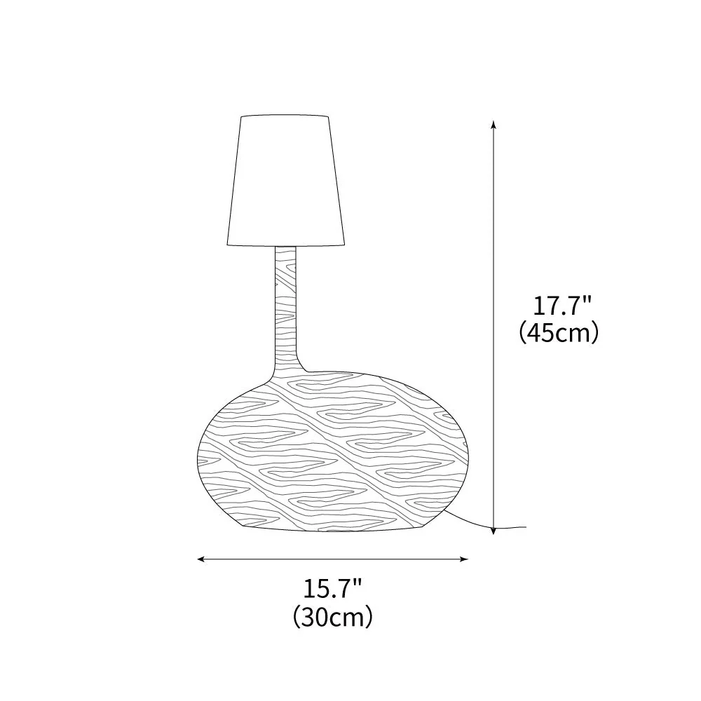 Slow Nature-inspired Wood Table Lamp - Image 3