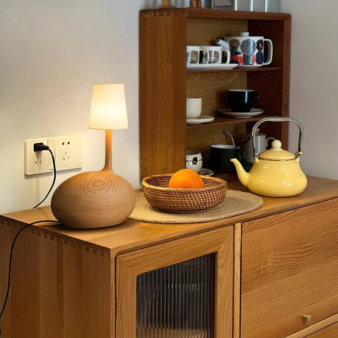 Slow Nature-inspired Wood Table Lamp - Image 5