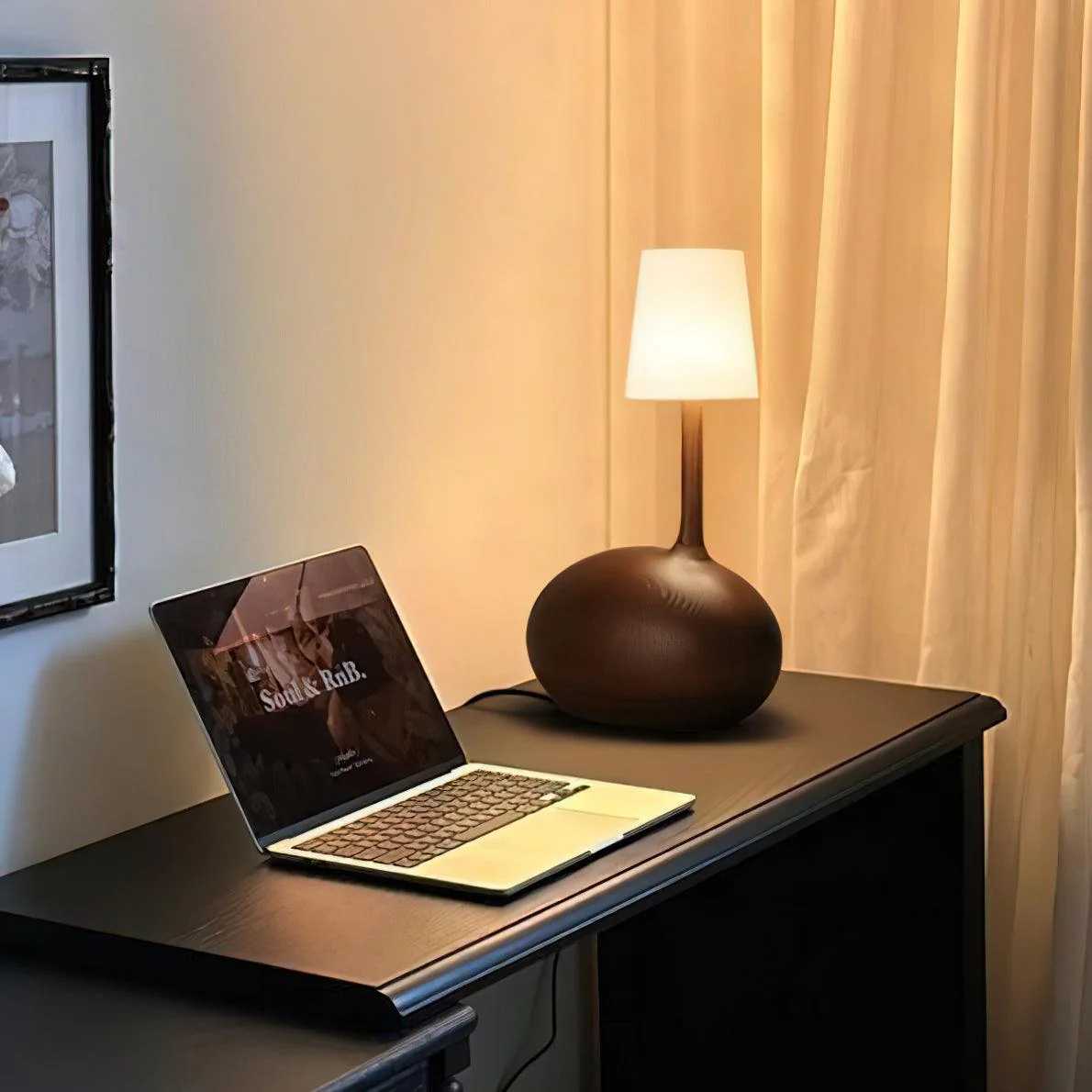 Slow Nature-inspired Wood Table Lamp - Image 6