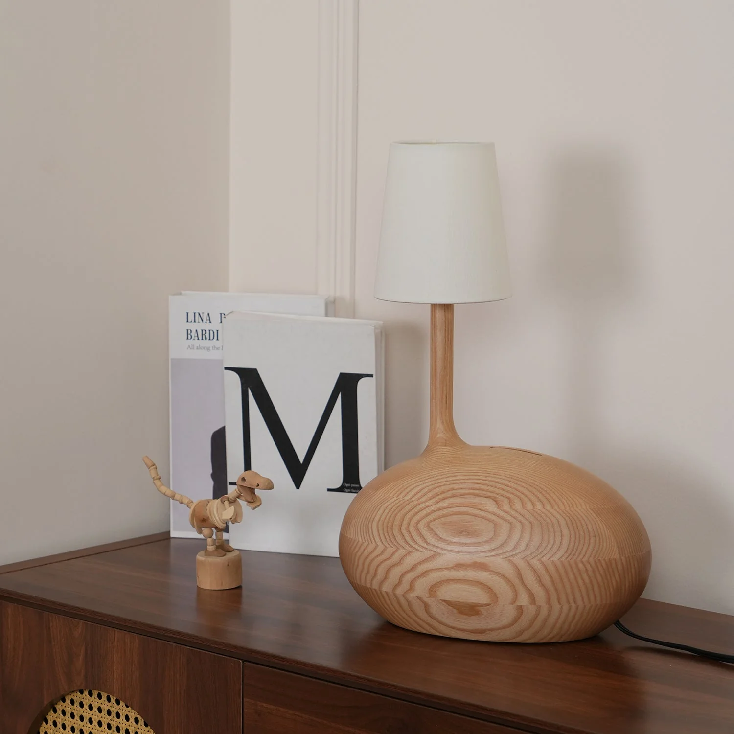 Slow Nature-inspired Wood Table Lamp - Image 8
