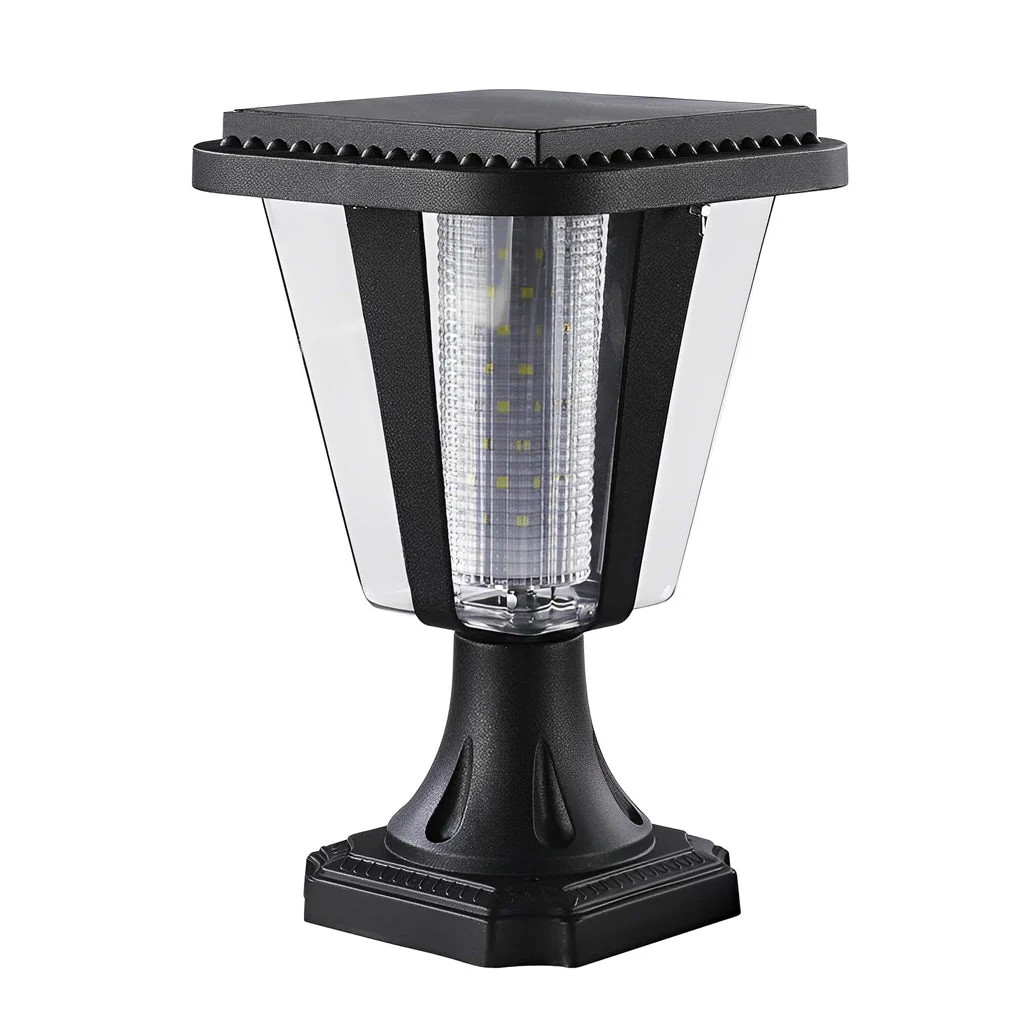 Smll LED Motion Sensor Modern Outdoor Post Caps Lights - Image 8