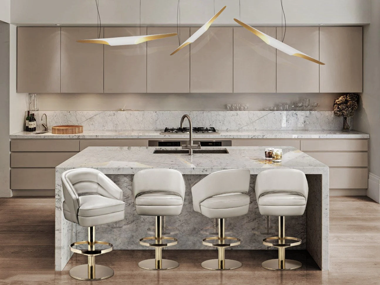 Soar Modern Pipe Pendant Lights - Image 30