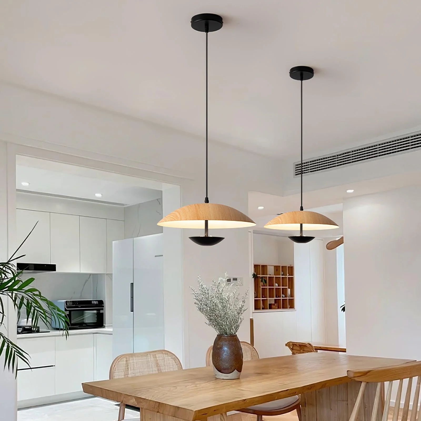 Solace Modern Frisbee Pendant Lamp - Image 14