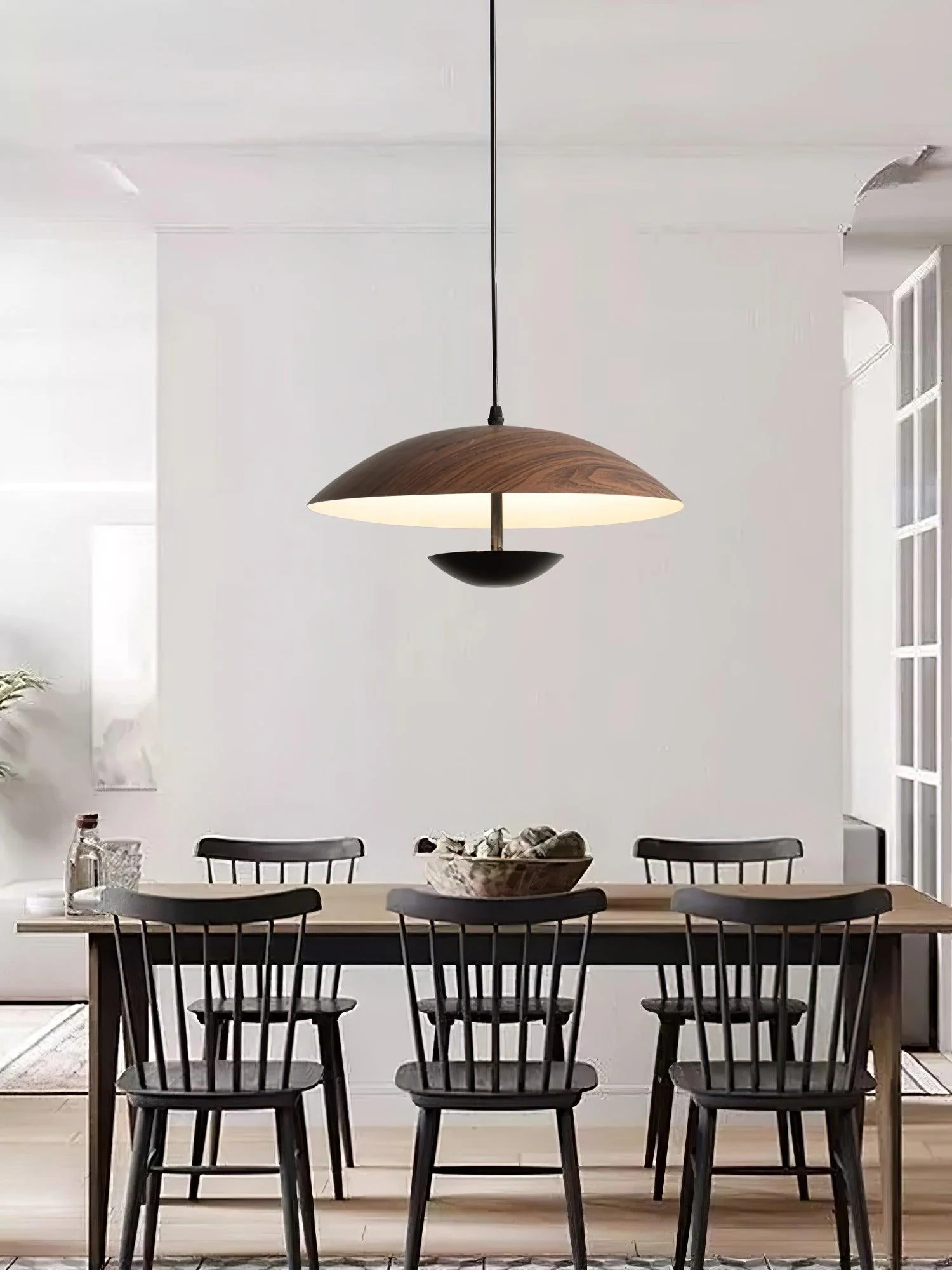 Solace Modern Frisbee Pendant Lamp - Image 17