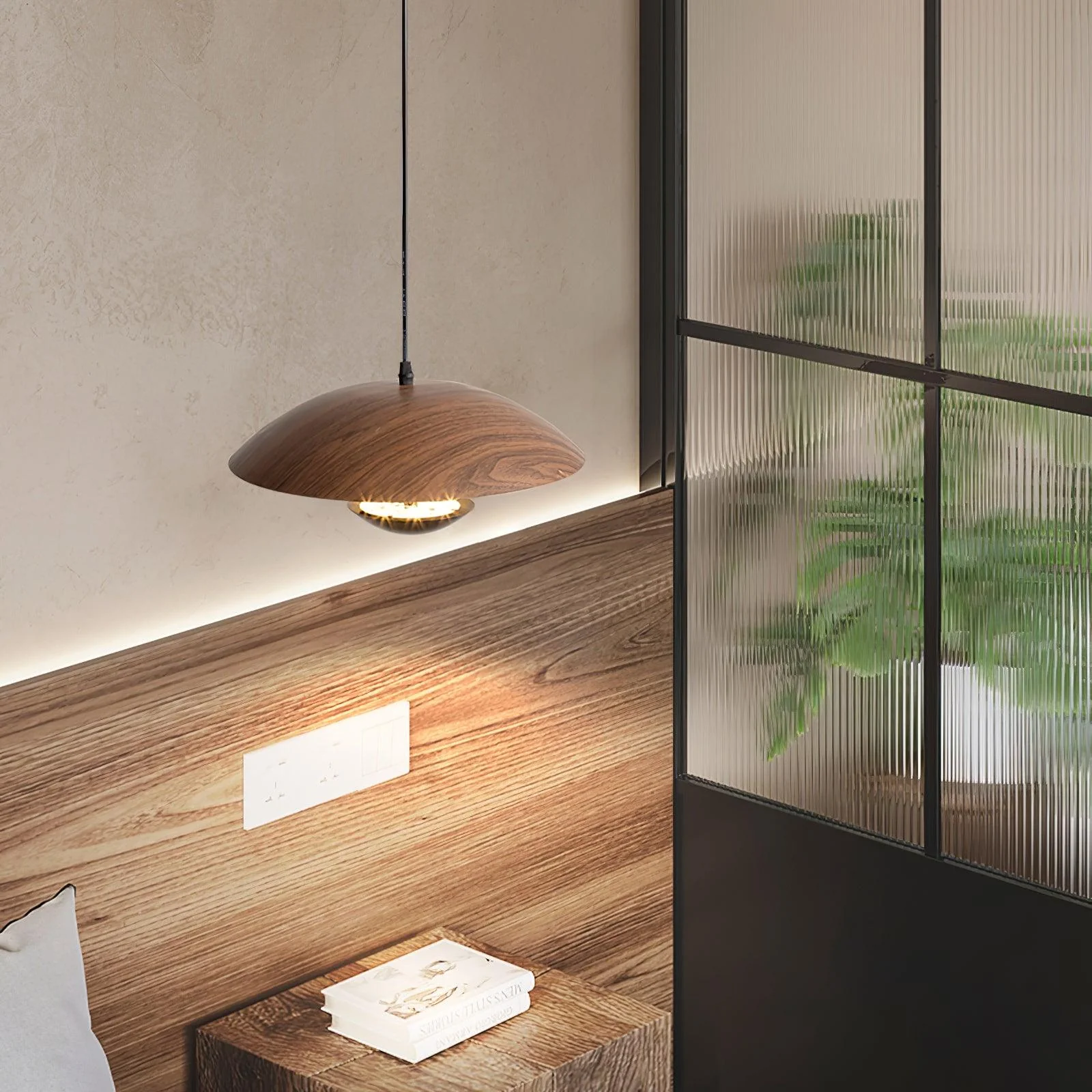 Solace Modern Frisbee Pendant Lamp - Image 20