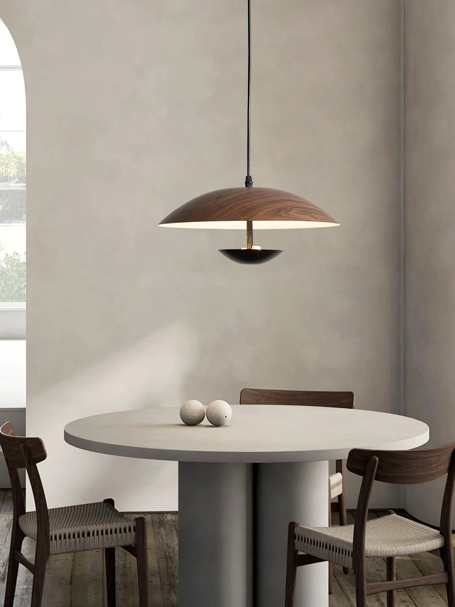 Solace Modern Frisbee Pendant Lamp - Image 24