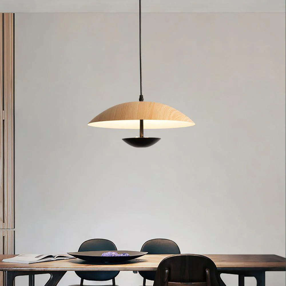 Solace Modern Frisbee Pendant Lamp - Image 4