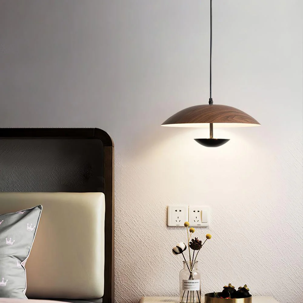 Solace Modern Frisbee Pendant Lamp - Image 9