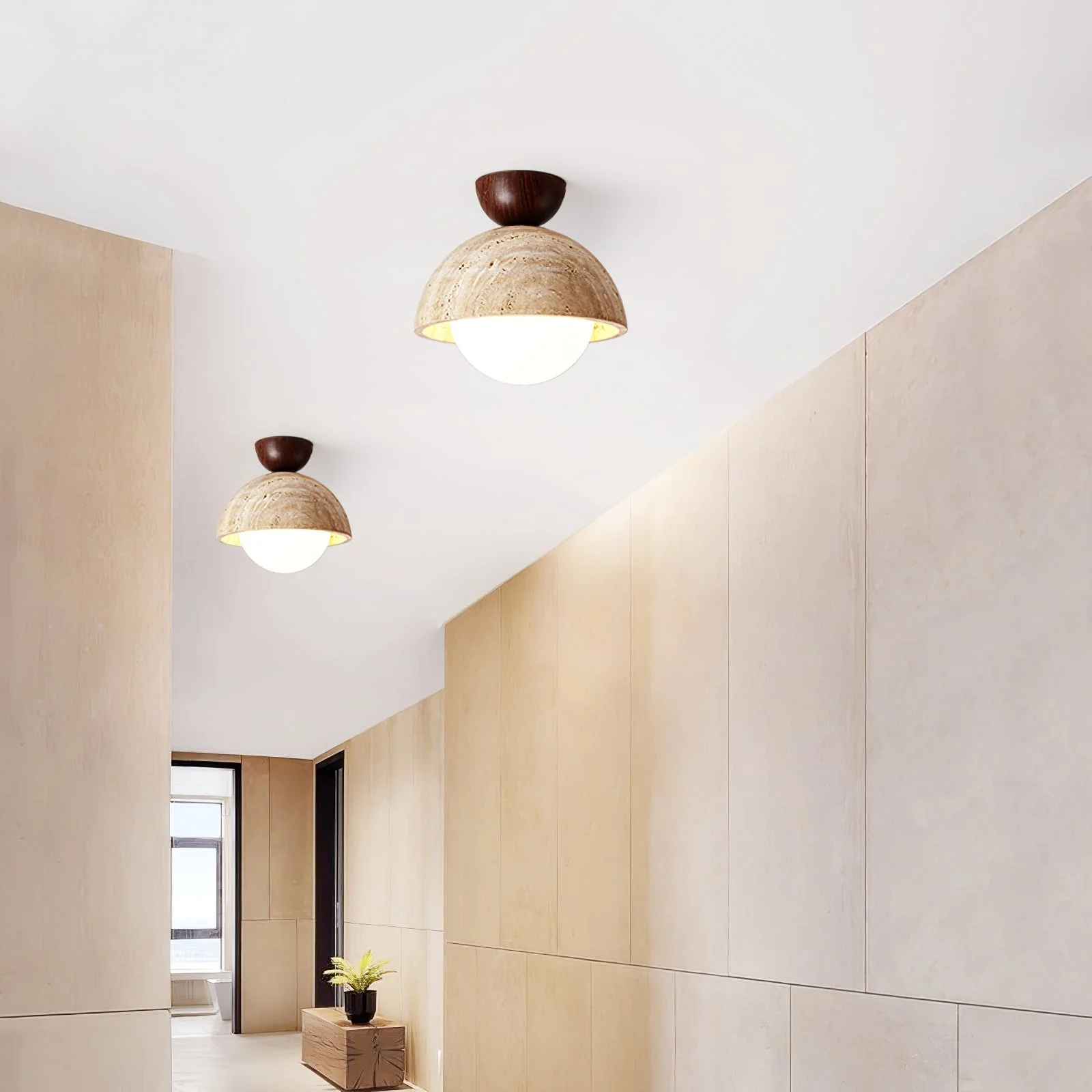 Solana Travertine Ceiling Light - Image 16