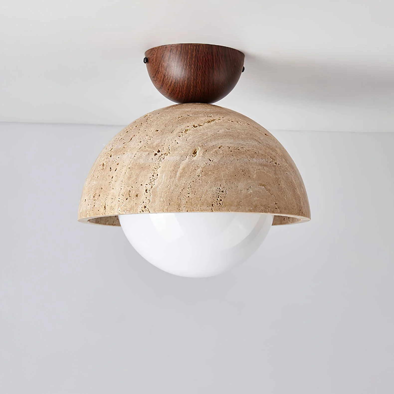 Solana Travertine Ceiling Light - Image 25
