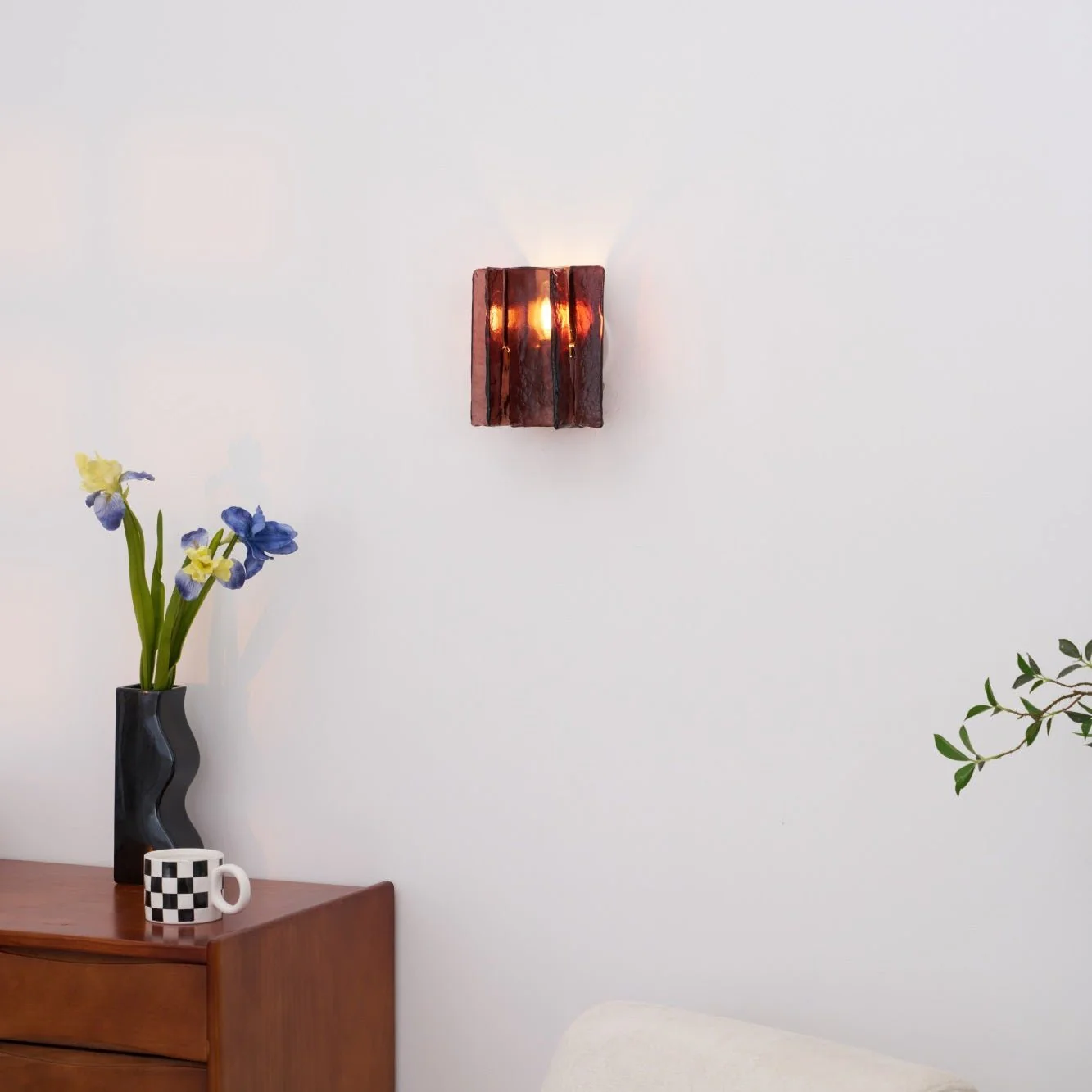 Solanic Glass Artistic Wall Lamp - Image 12