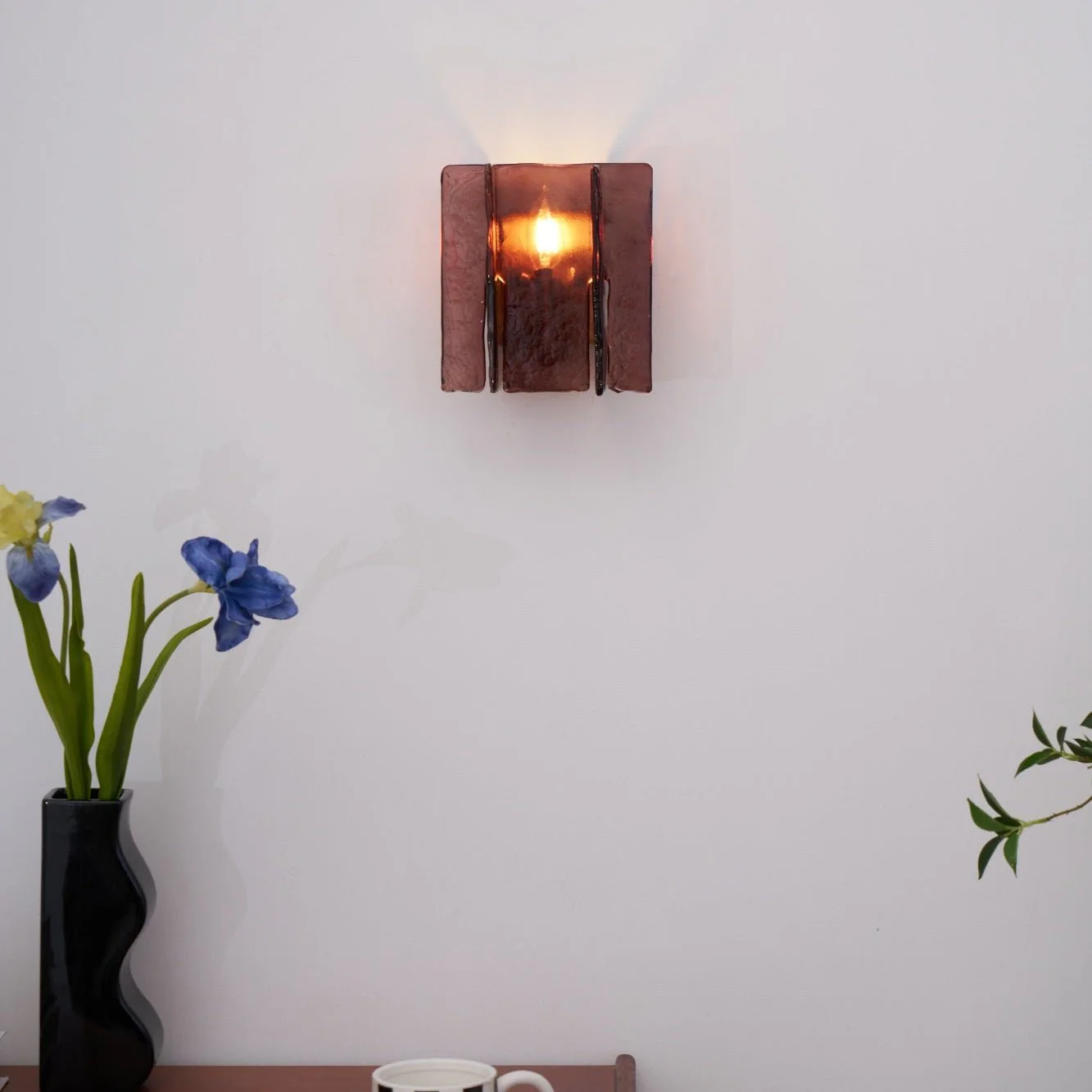 Solanic Glass Artistic Wall Lamp - Image 5