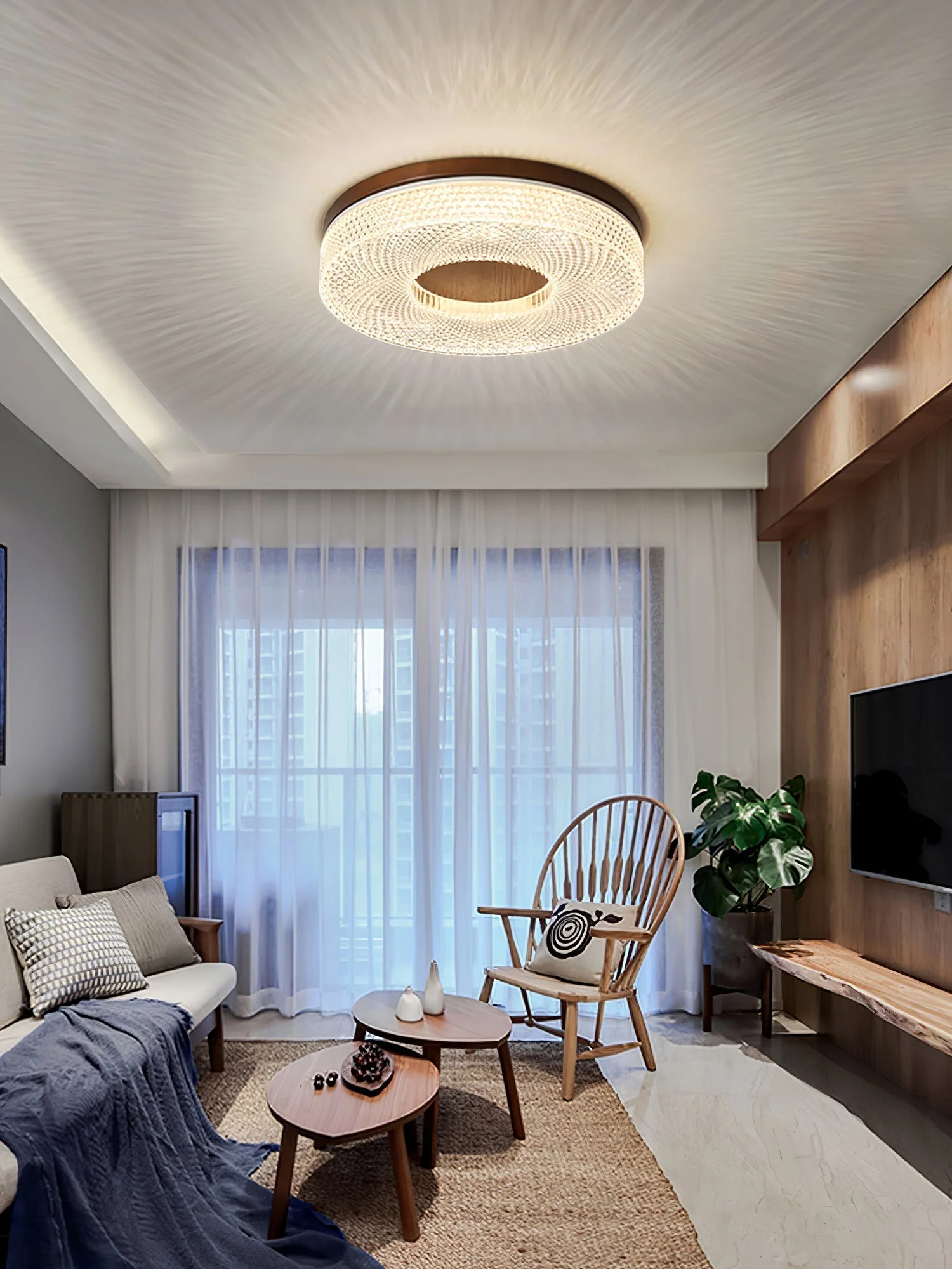 Solara Ceiling Lamp Ring Modern Minimalist - Image 24