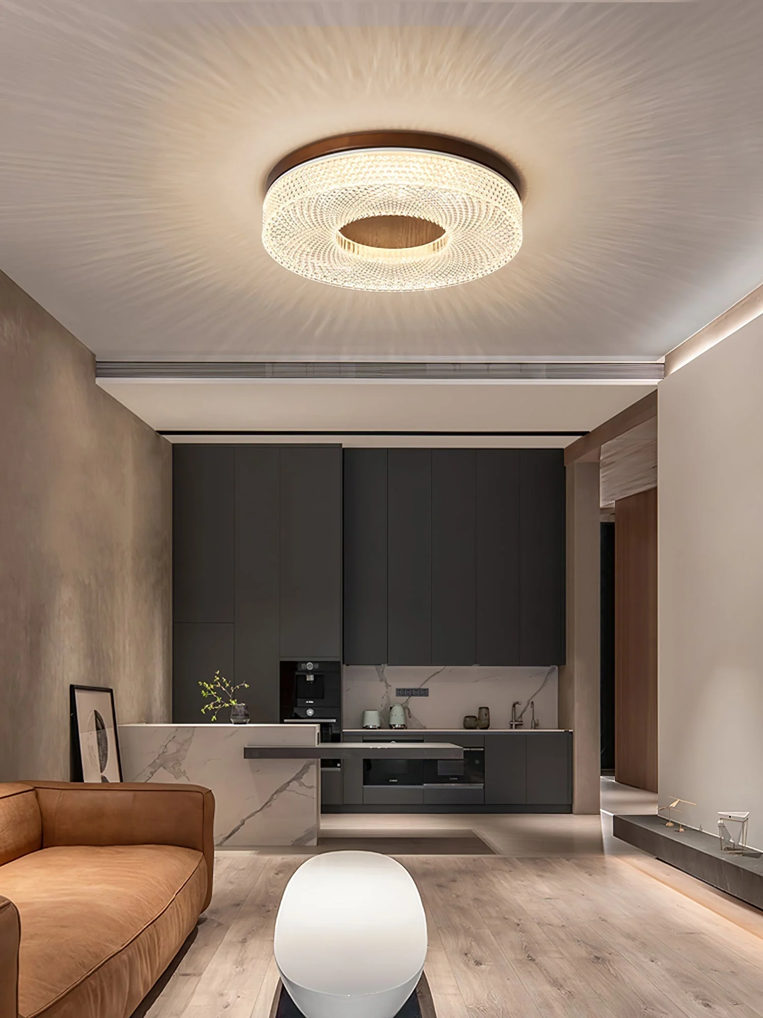 Solara Ceiling Lamp Ring Modern Minimalist - Image 28