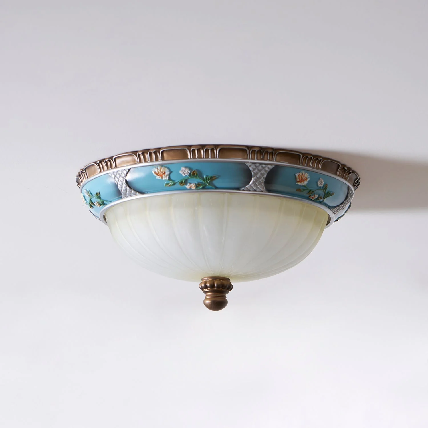 Solara Ceiling Lamp Floral Recessed Vintage - Image 14
