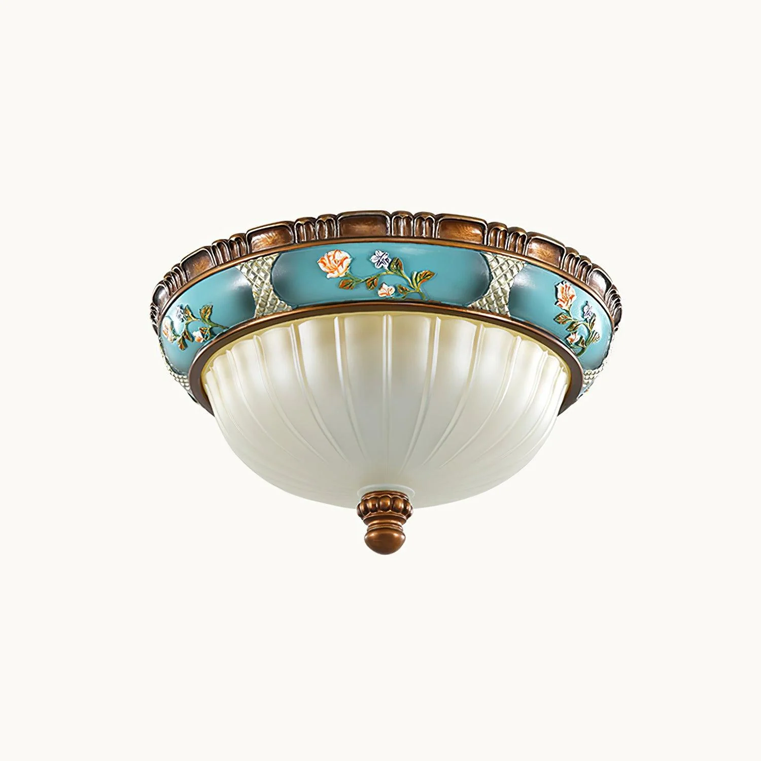 Solara Ceiling Lamp Floral Recessed Vintage - Image 2