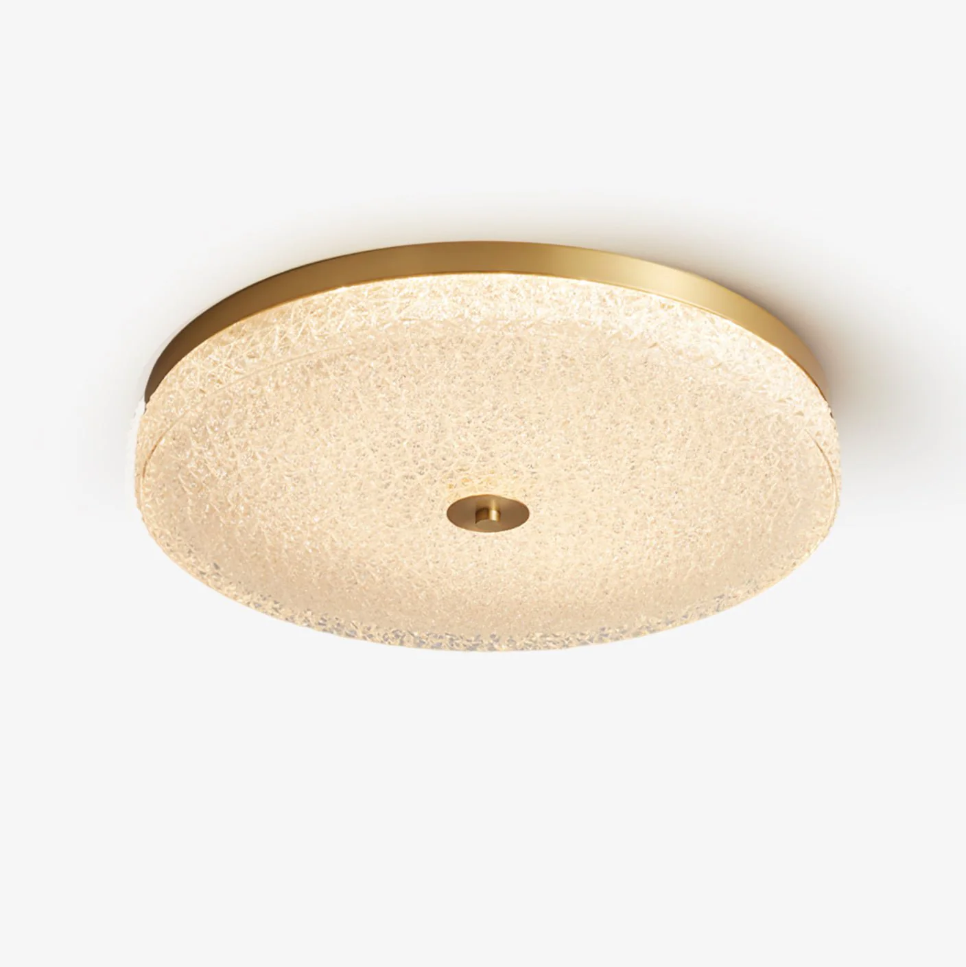 Solara Ceiling Lamp Frosted Glass Textured Minimalist Elegant - Image 26