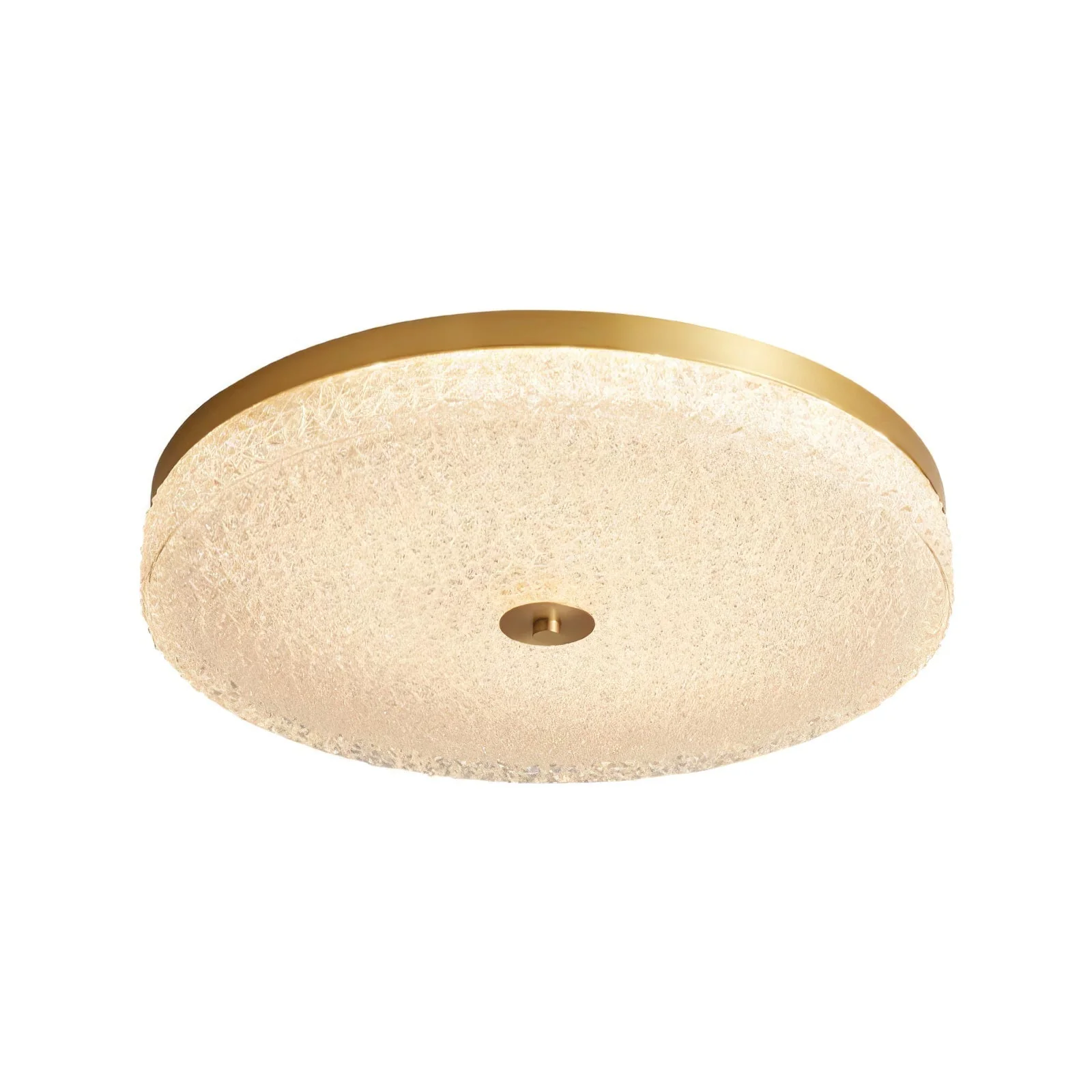 Solara Ceiling Lamp Frosted Glass Textured Minimalist Elegant - Image 27