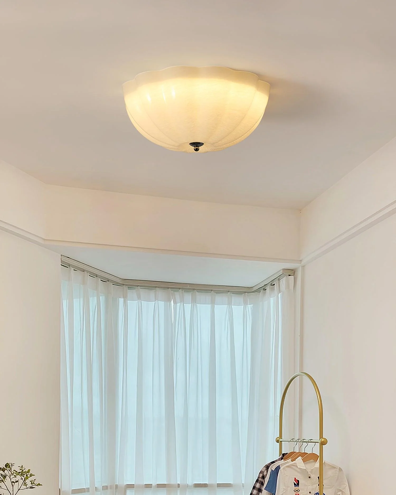 Solara Ceiling Lamp Glass Jelly Opalescent Bedroom - Image 11