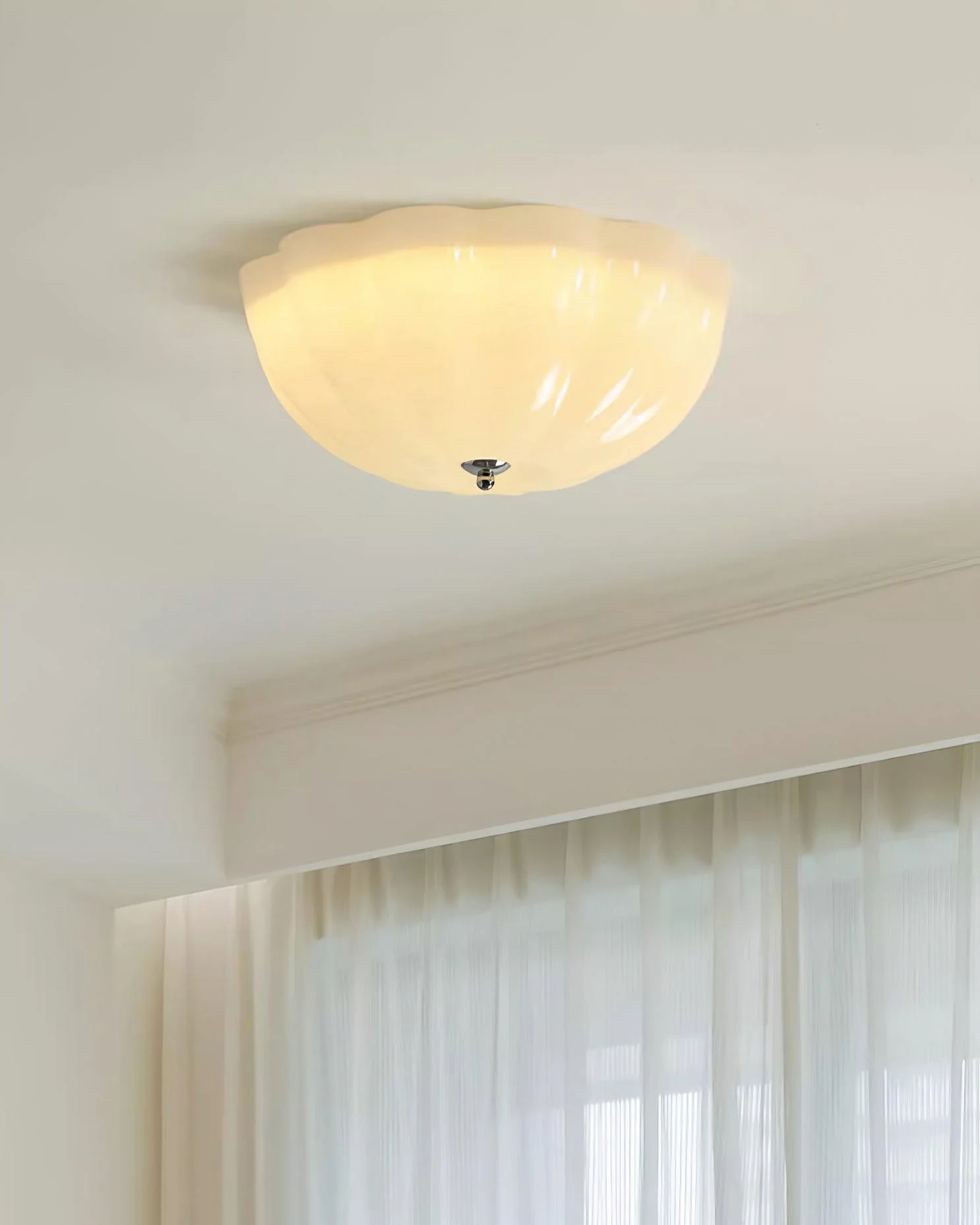 Solara Ceiling Lamp Glass Jelly Opalescent Bedroom - Image 12