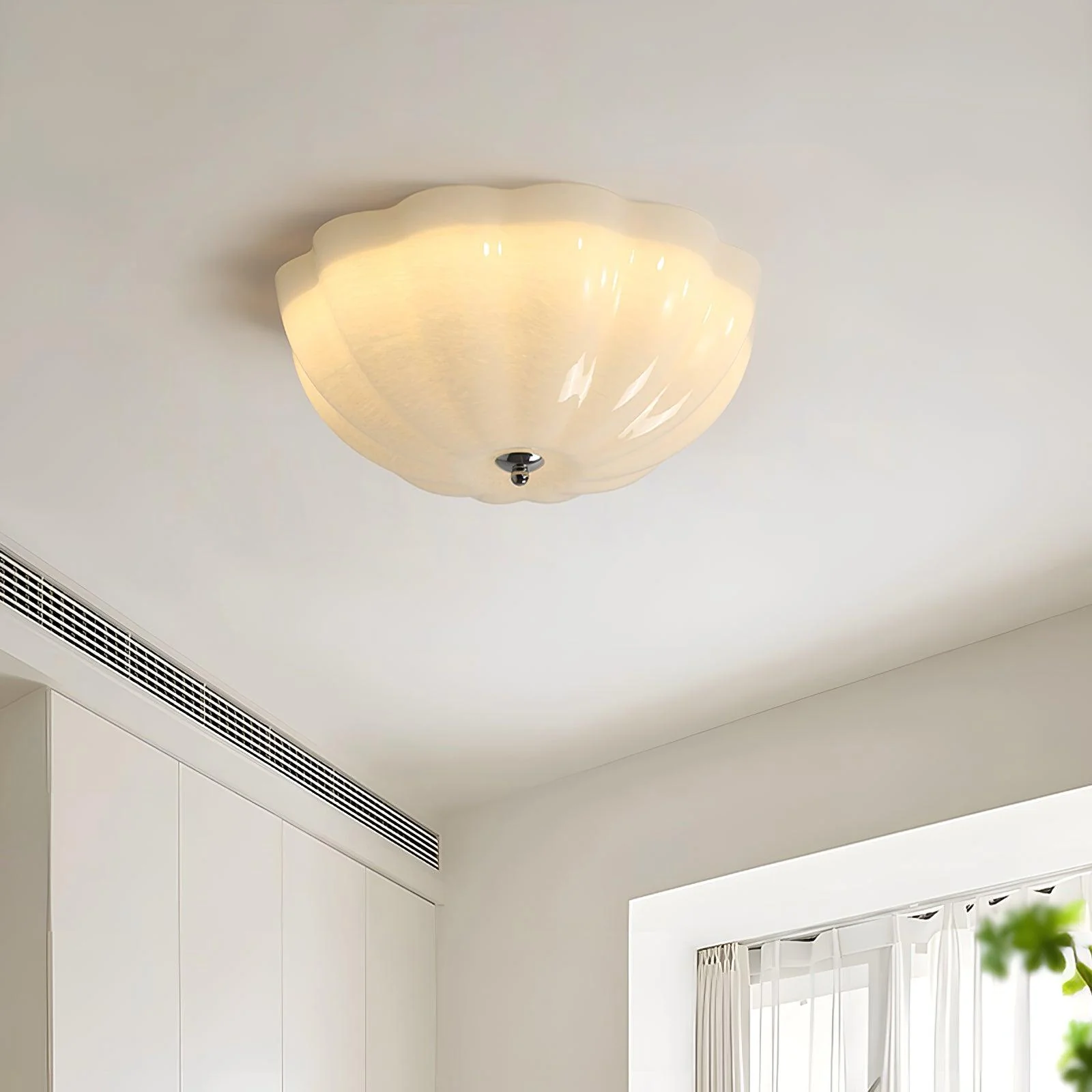 Solara Ceiling Lamp Glass Jelly Opalescent Bedroom - Image 16
