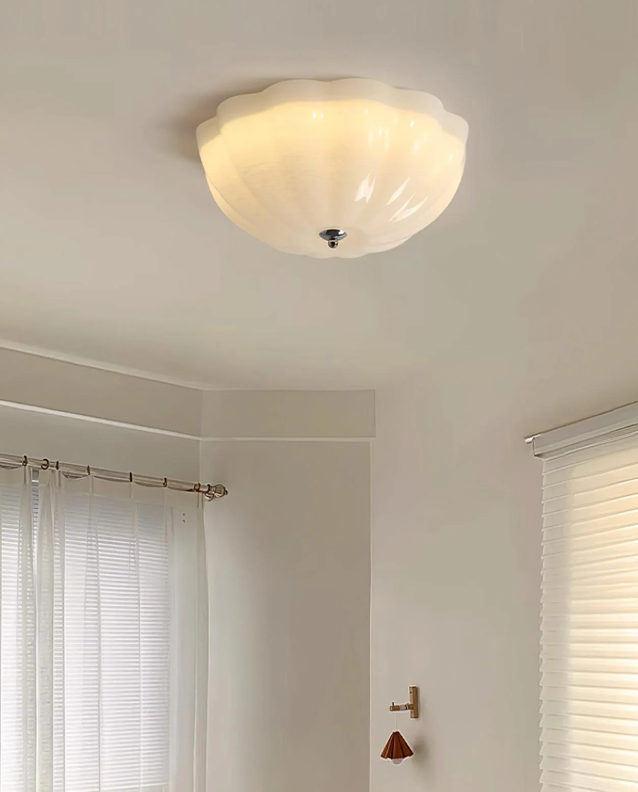 Solara Ceiling Lamp Glass Jelly Opalescent Bedroom - Image 18