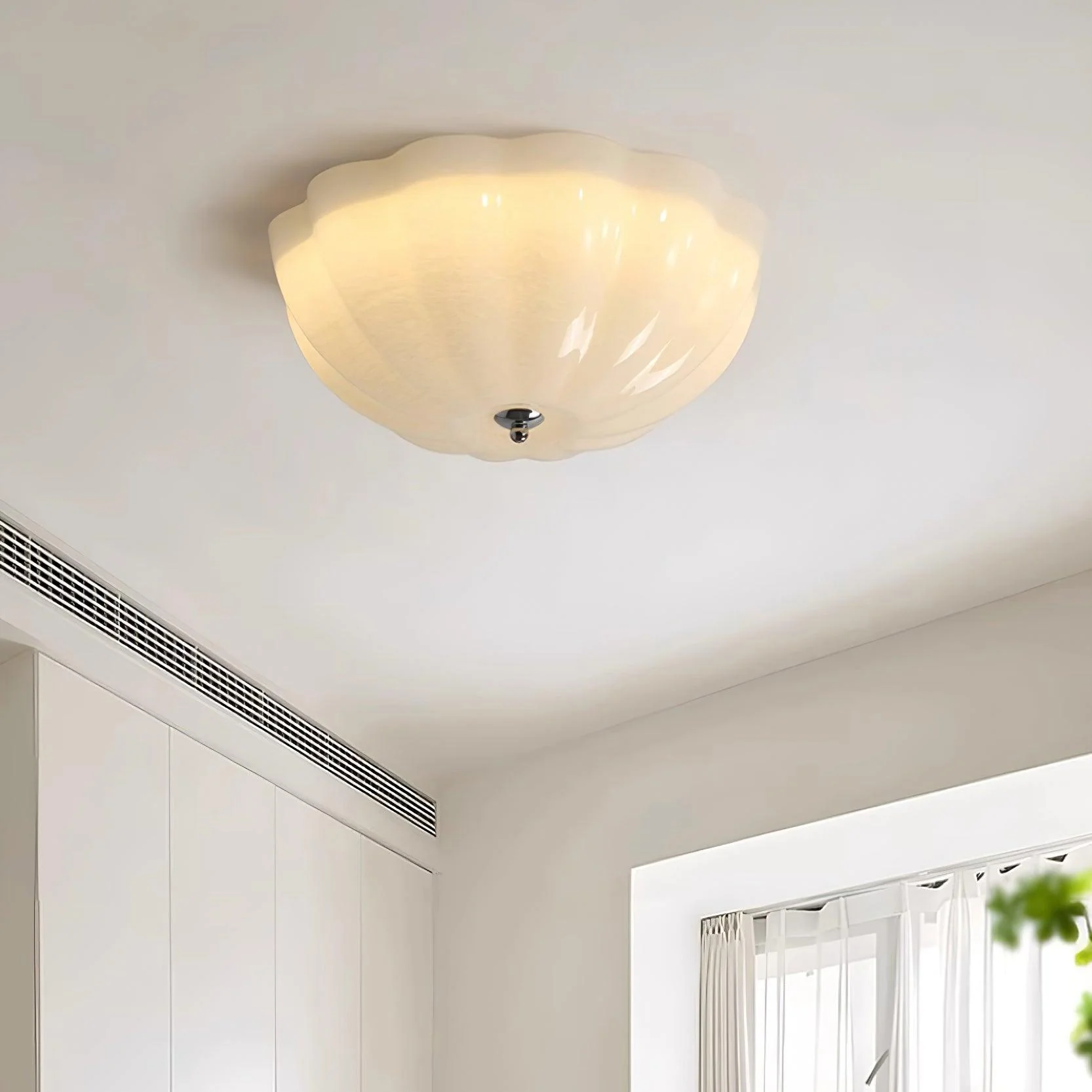 Solara Ceiling Lamp Glass Jelly Opalescent Bedroom - Image 21