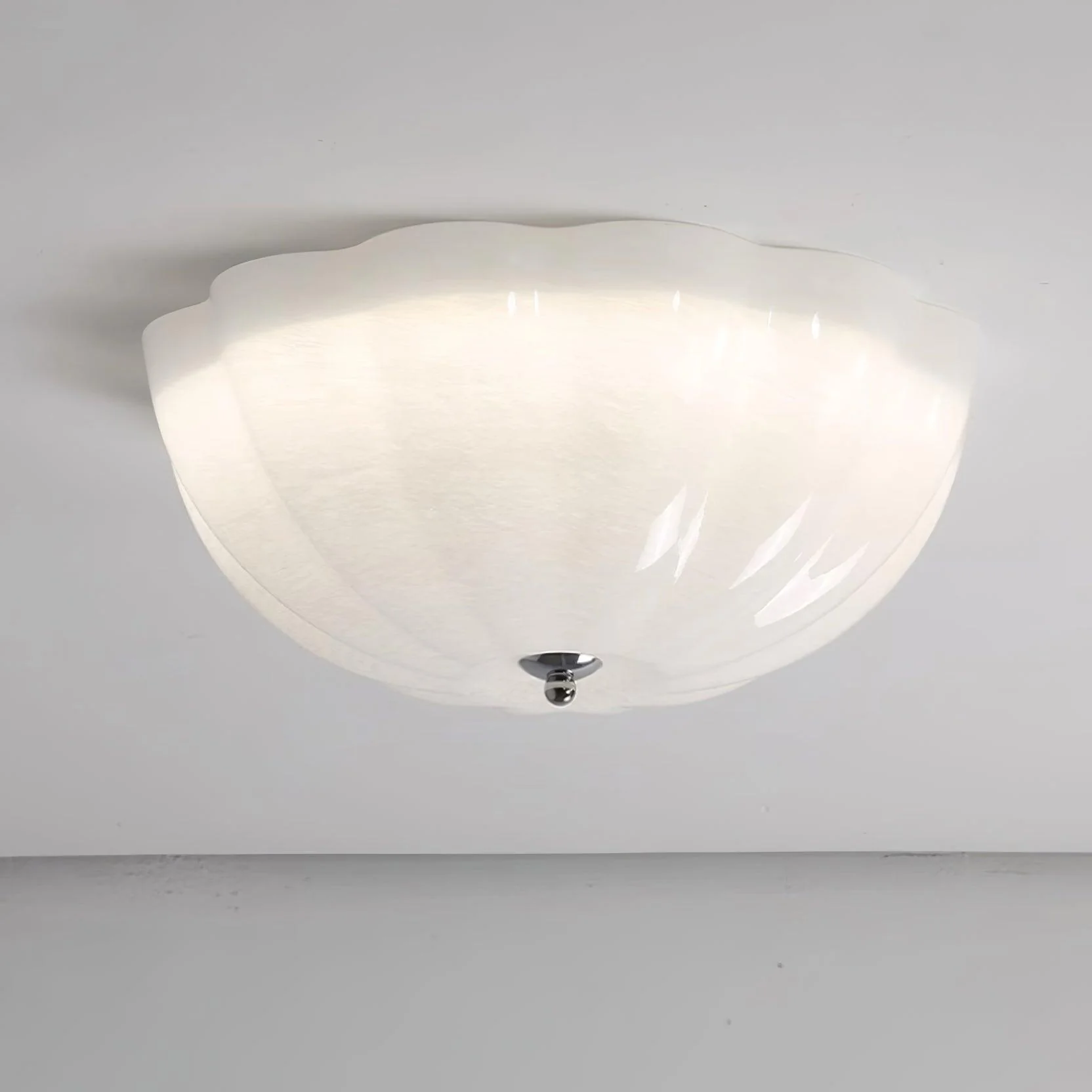 Solara Ceiling Lamp Glass Jelly Opalescent Bedroom - Image 23