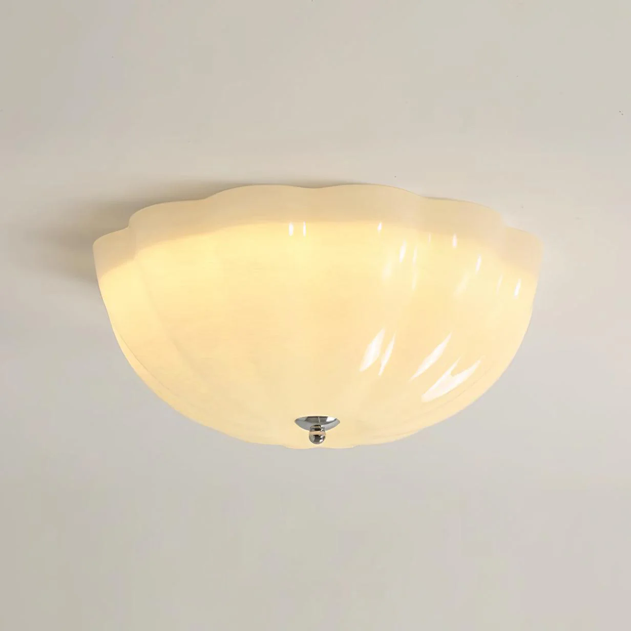Solara Ceiling Lamp Glass Jelly Opalescent Bedroom - Image 9