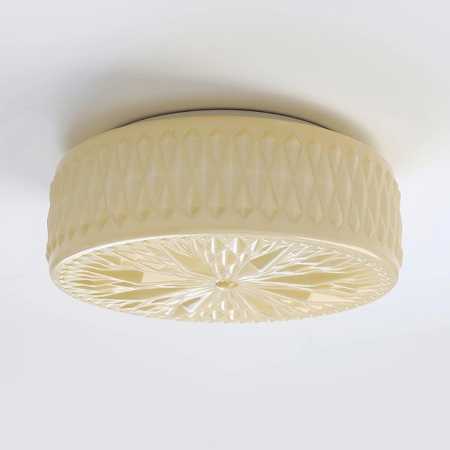 Solara Ceiling Lamp Glass Shade and Modern Mooncake - Image 19