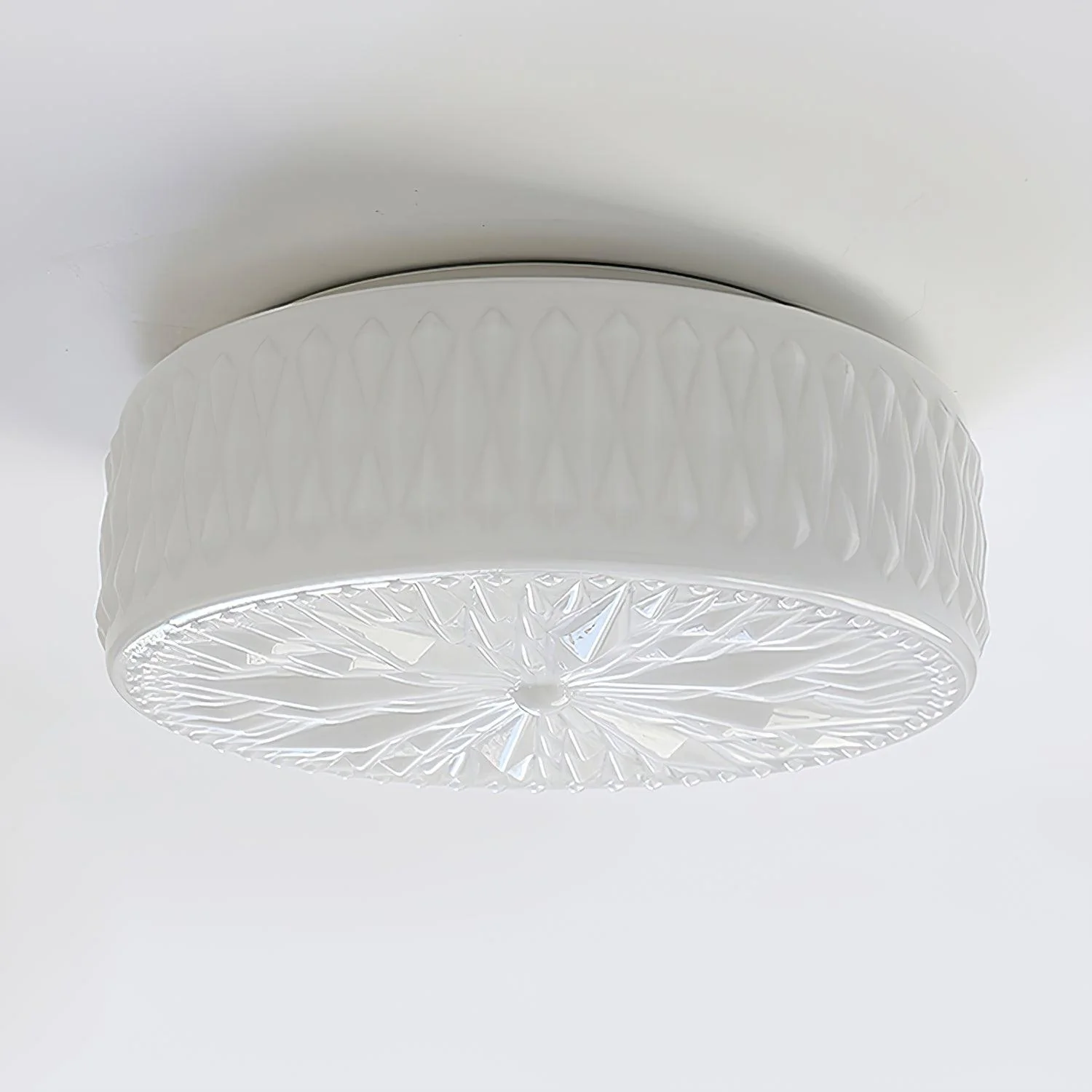 Solara Ceiling Lamp Glass Shade and Modern Mooncake - Image 20