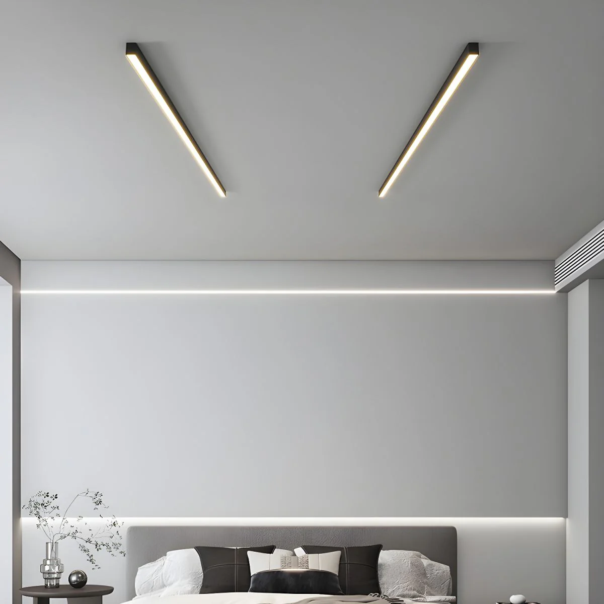 Solara Ceiling Lamp Linear Ultra Slim Minimalist Functional - Image 24
