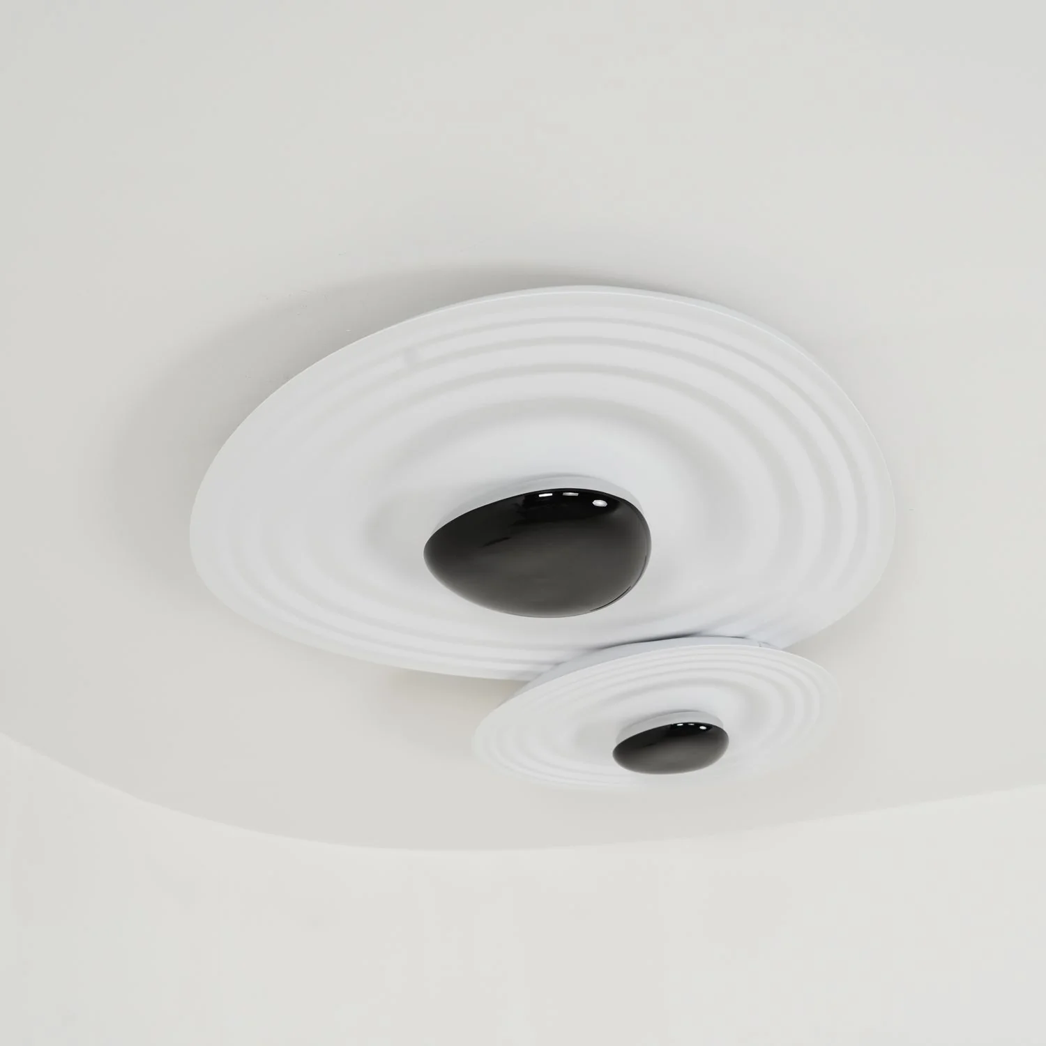 Solara Ceiling Lamp Ripple Ring Modern Sculptural - Image 3