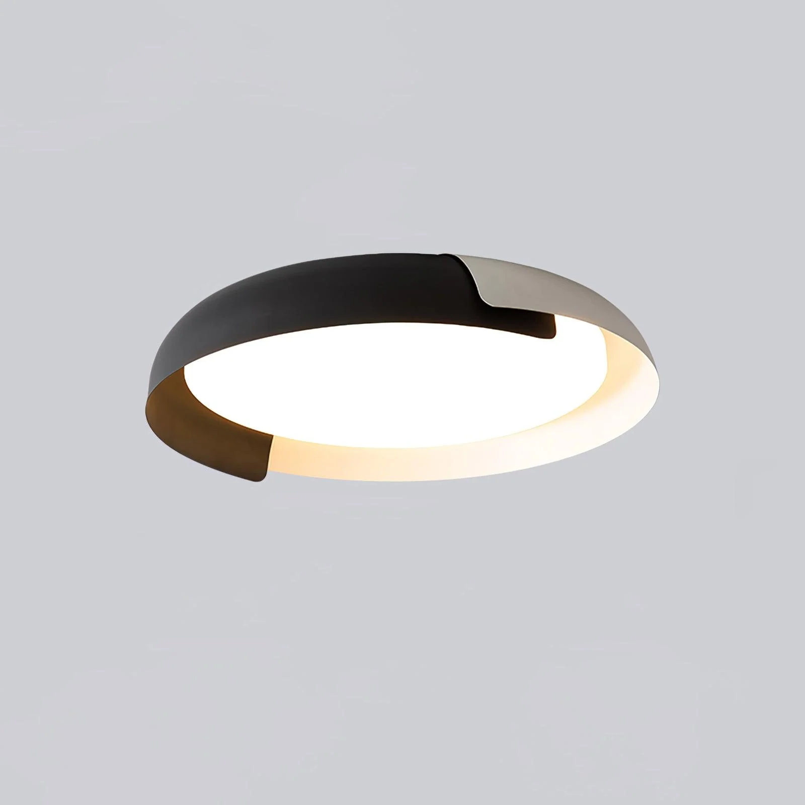 Solara Ceiling Lamp Round Wood Soft Minimalist - Image 13