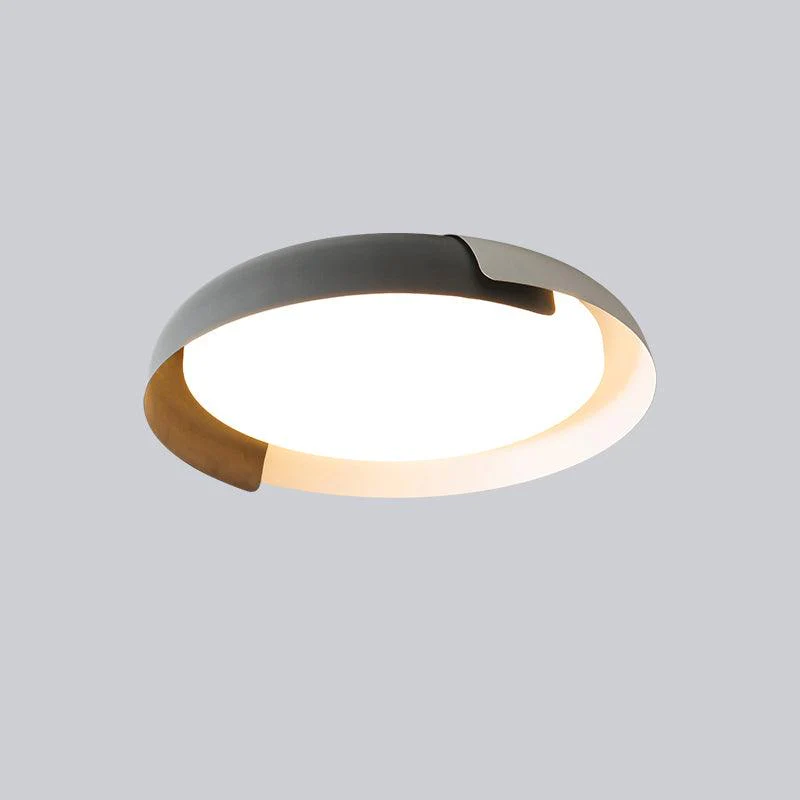 Solara Ceiling Lamp Round Wood Soft Minimalist - Image 15