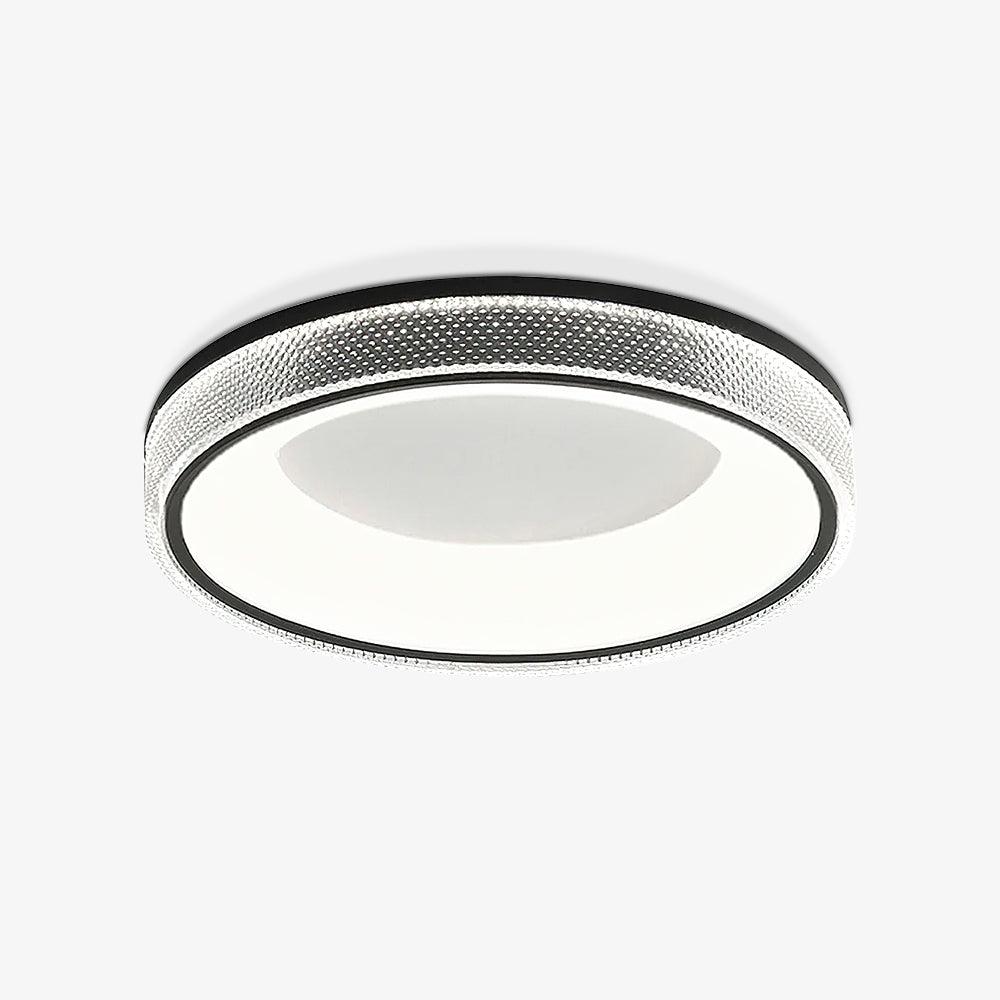 Solara Ceiling Lamp Round Recessed Minimalist Warm