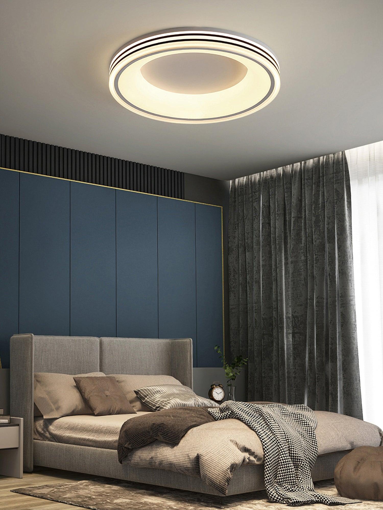 Solara Ceiling Lamp Round Recessed Minimalist Warm - Image 15