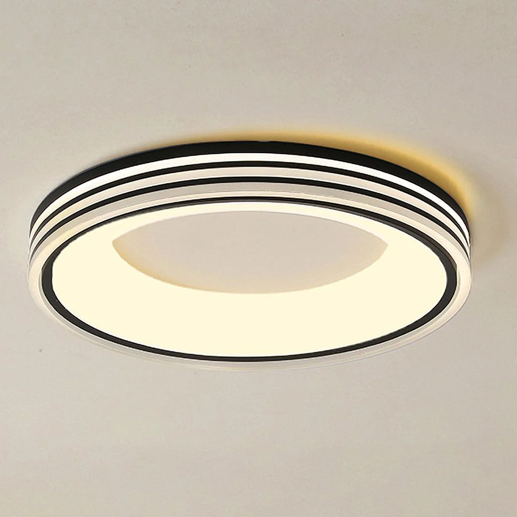 Solara Ceiling Lamp Round Recessed Minimalist Warm - Image 8