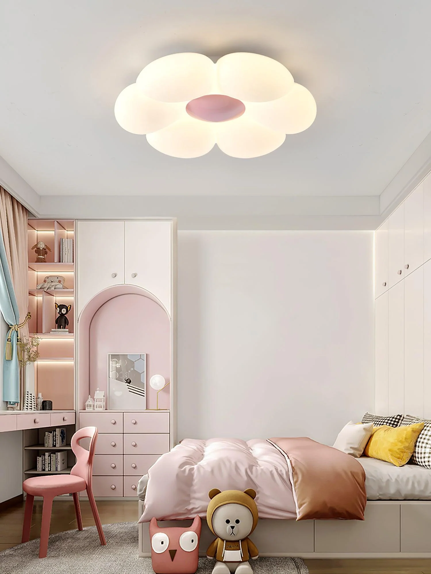 Solara Ceiling Lamp Six-Leaf Flower for Kids Room - Image 12