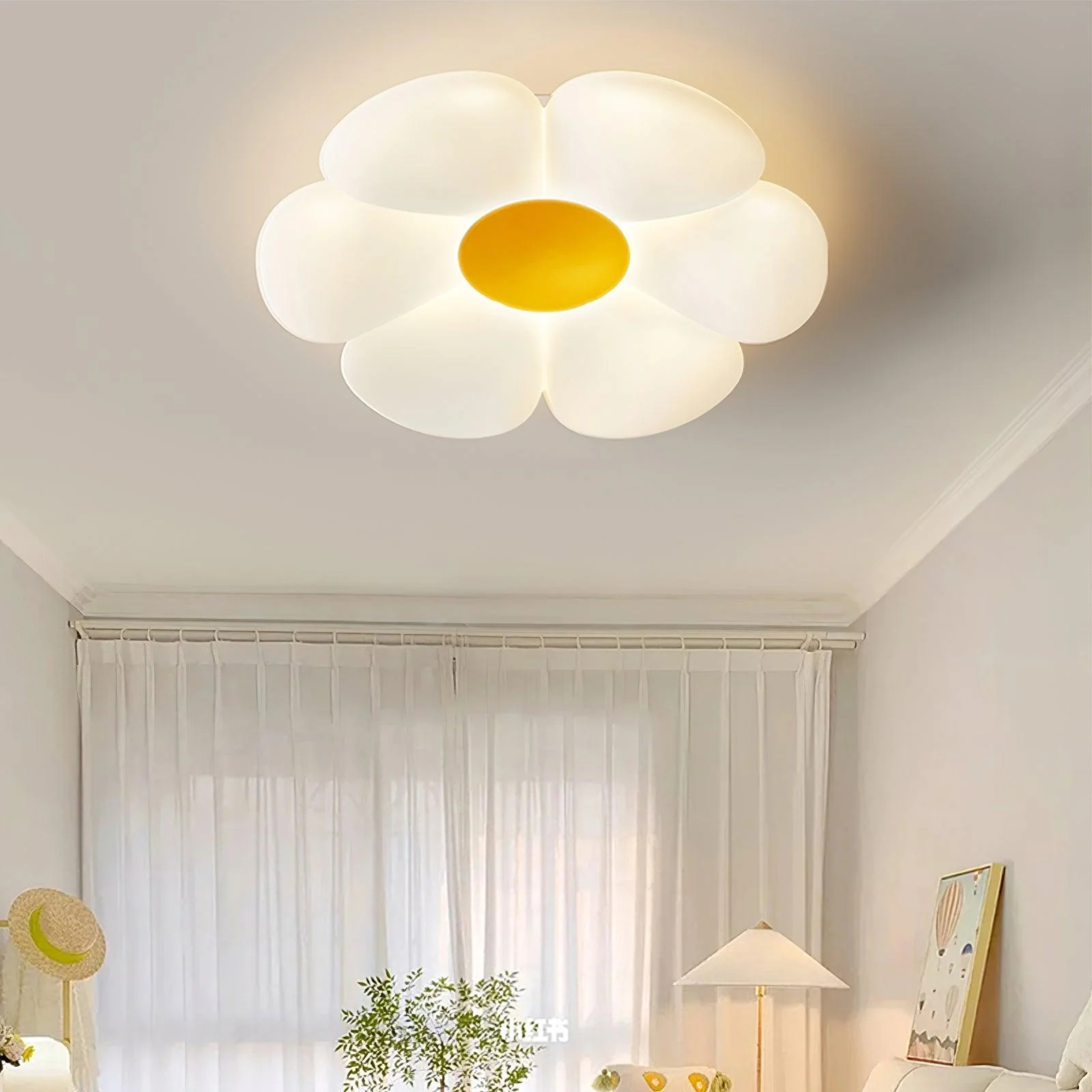 Solara Ceiling Lamp Six-Leaf Flower for Kids Room - Image 16