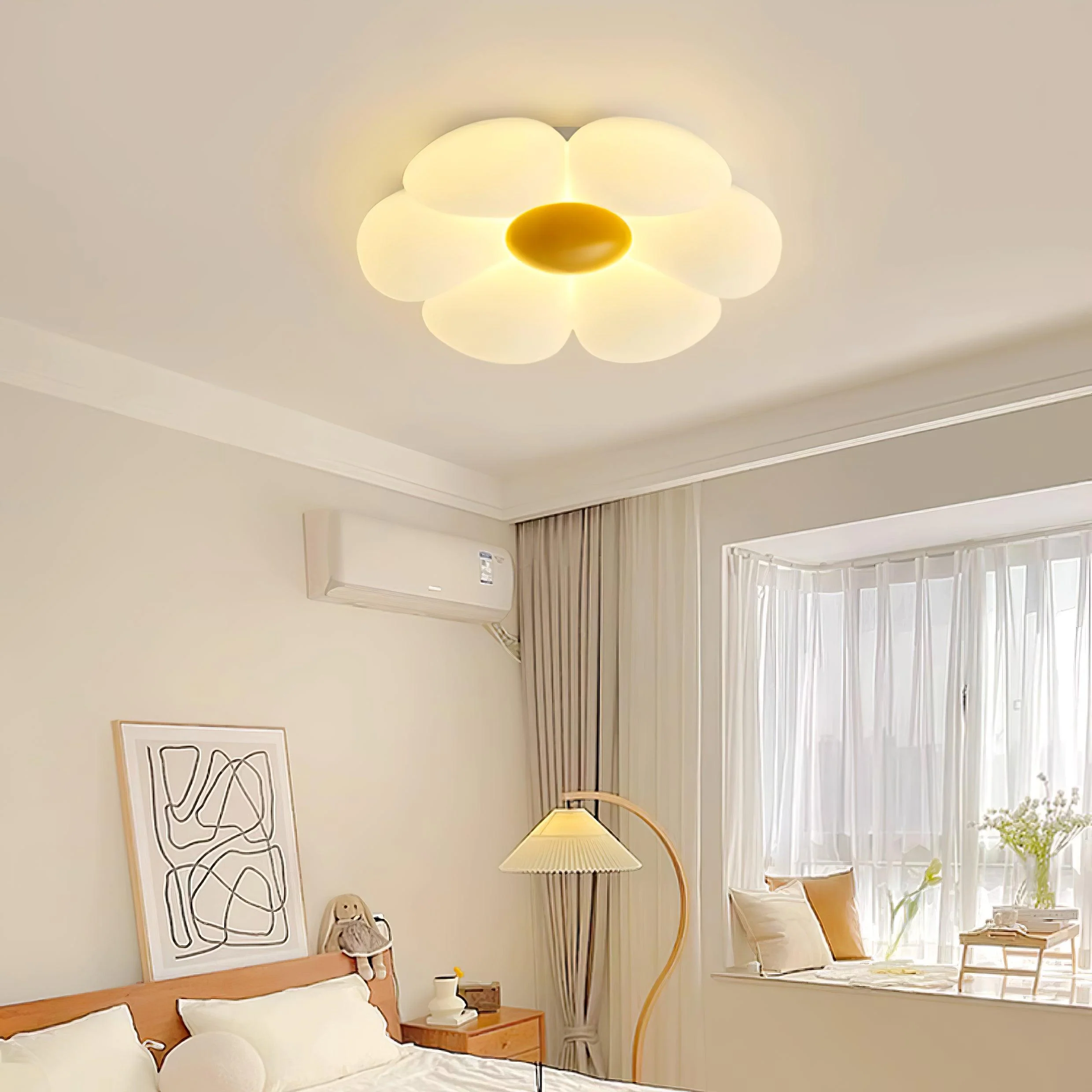 Solara Ceiling Lamp Six-Leaf Flower for Kids Room - Image 44