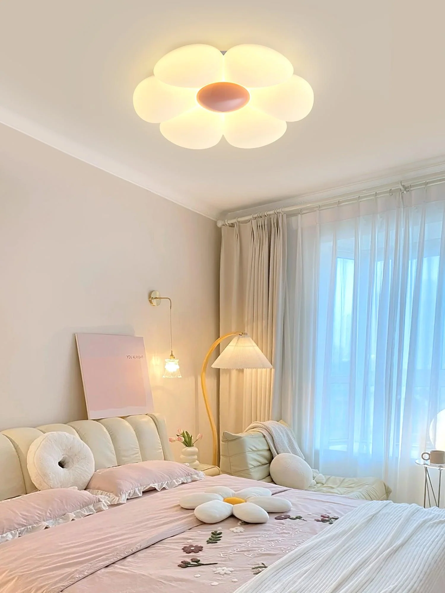 Solara Ceiling Lamp Six-Leaf Flower for Kids Room - Image 50