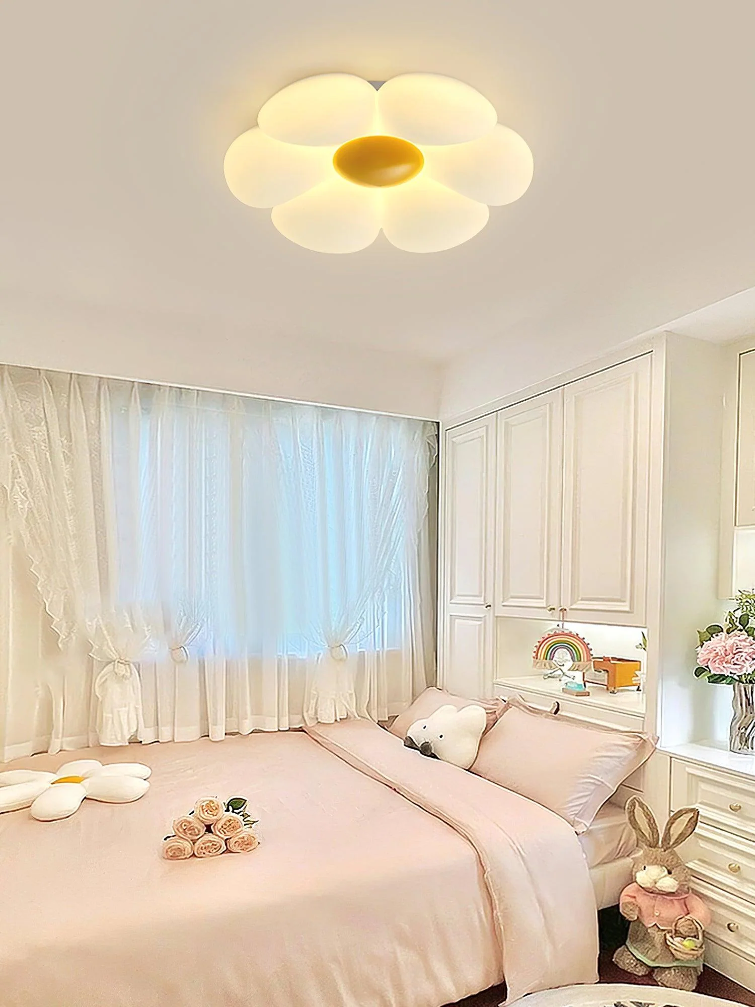 Solara Ceiling Lamp Six-Leaf Flower for Kids Room - Image 51