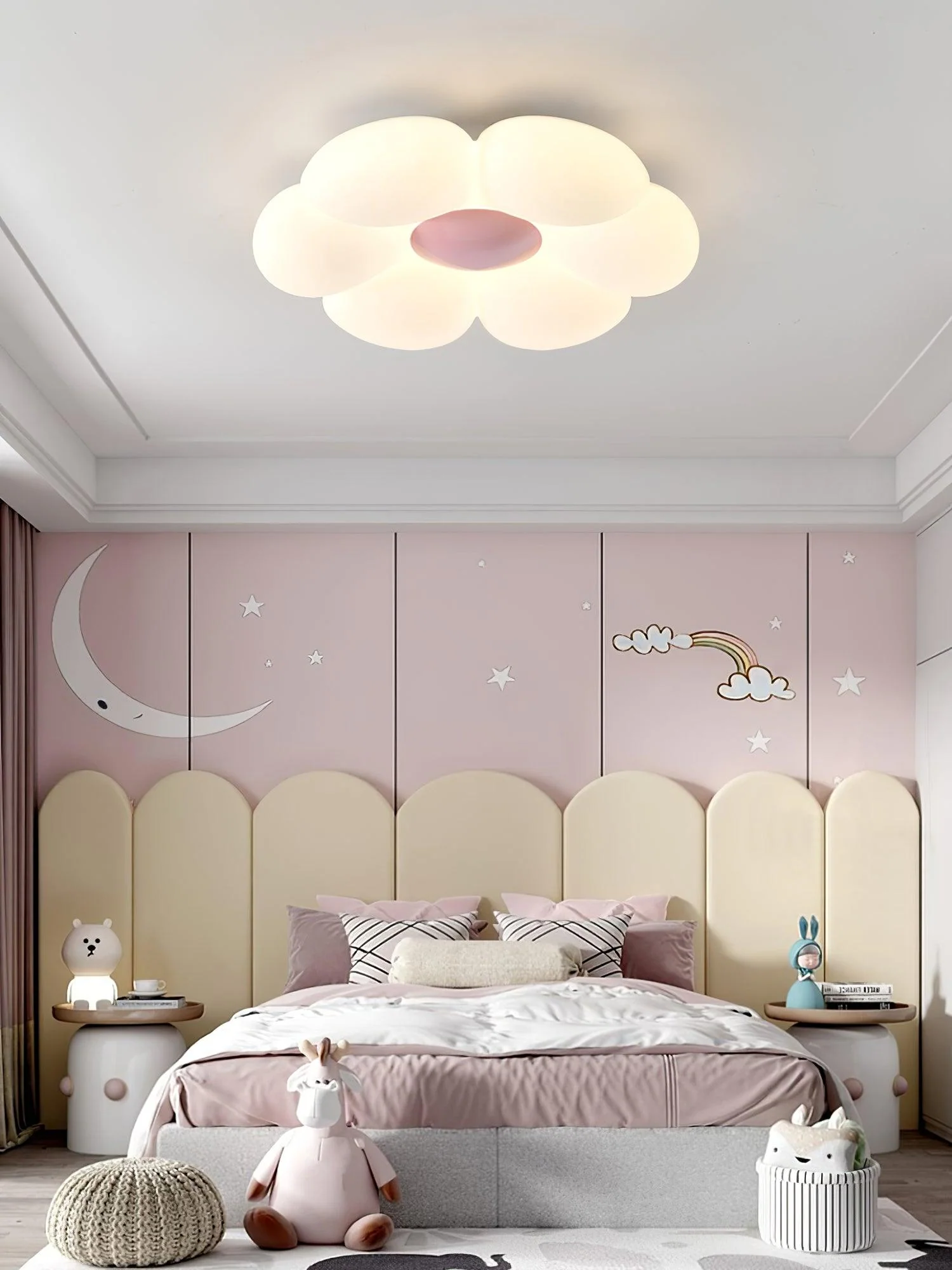 Solara Ceiling Lamp Six-Leaf Flower for Kids Room - Image 7
