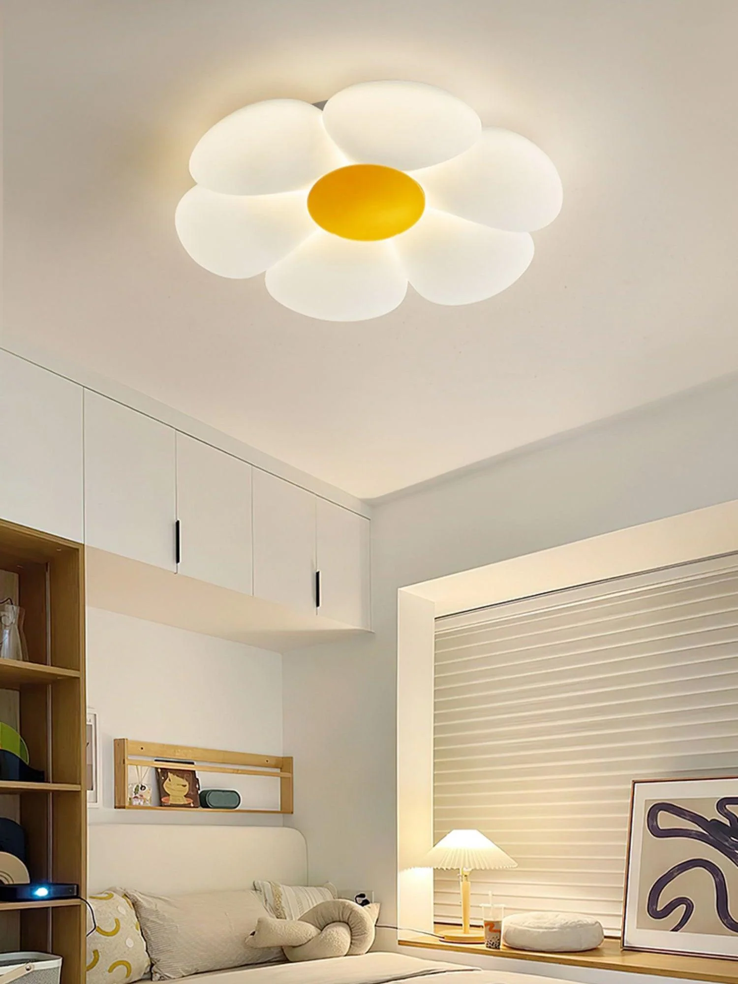 Solara Ceiling Lamp Six-Leaf Flower for Kids Room - Image 8