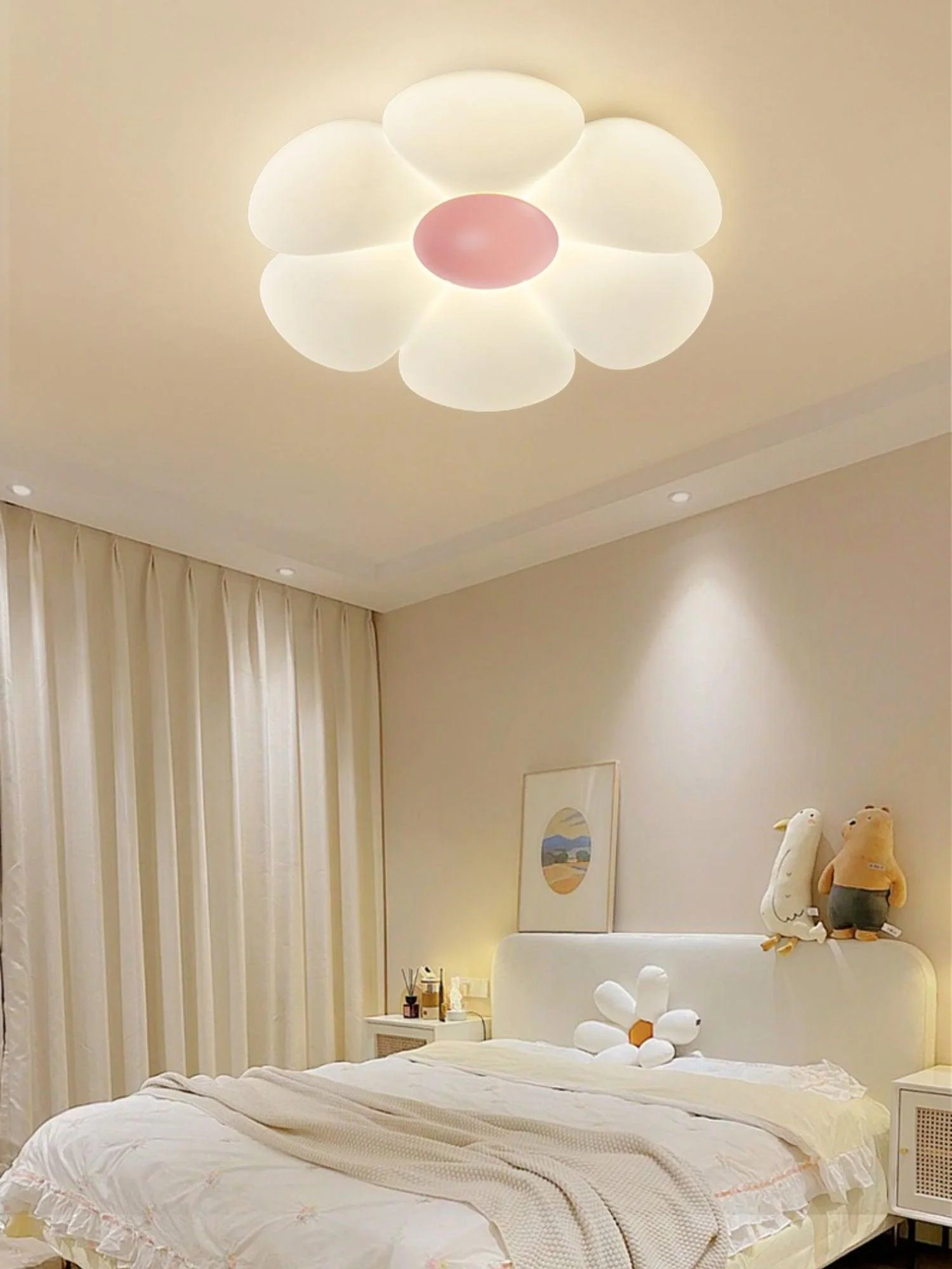 Solara Ceiling Lamp Six-Leaf Flower for Kids Room - Image 9