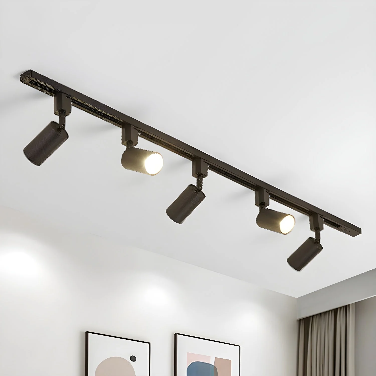 Solara Ceiling Lamp Sleek Cylinder Track with Minimalist - Image 12