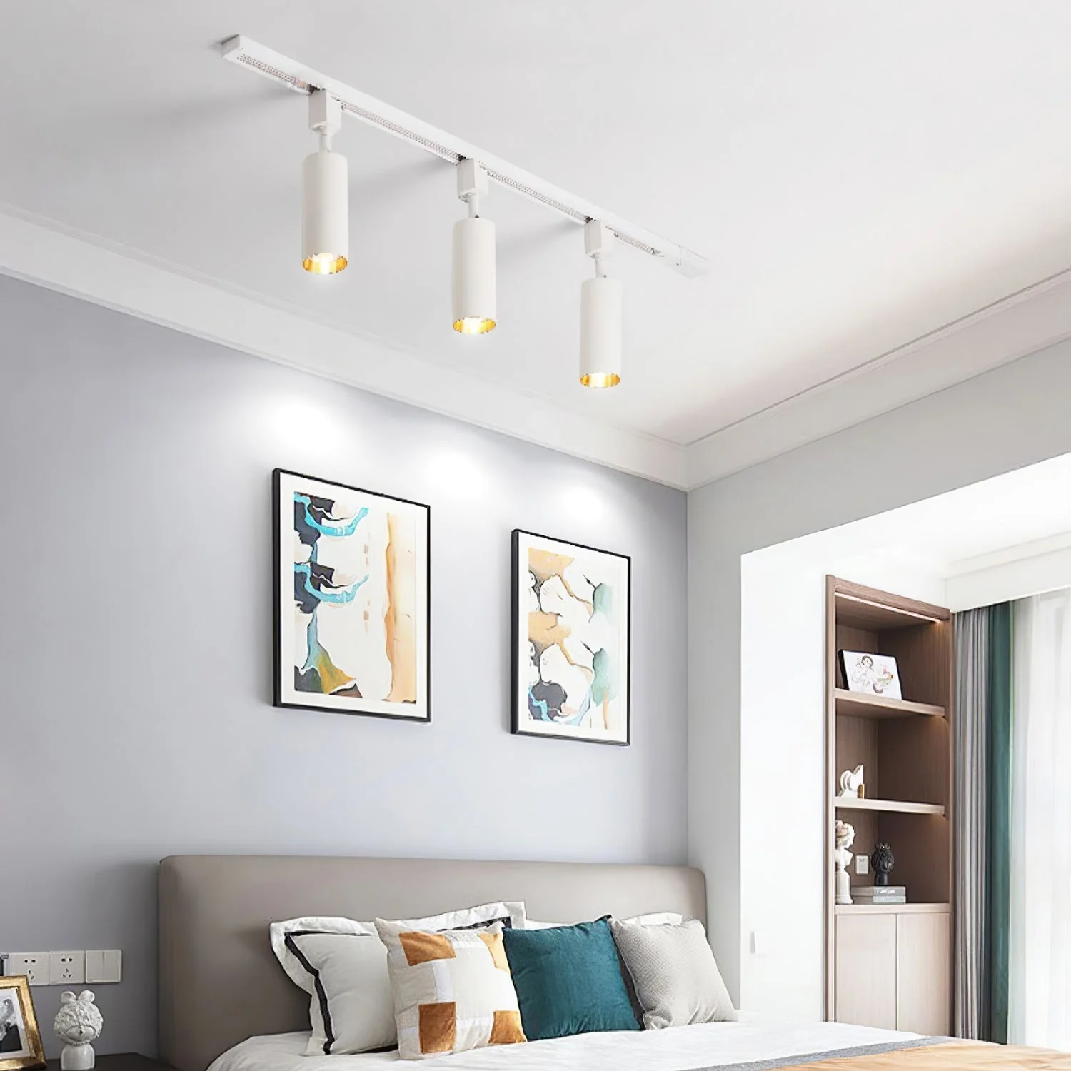 Solara Ceiling Lamp Sleek Cylinder Track with Minimalist - Image 16