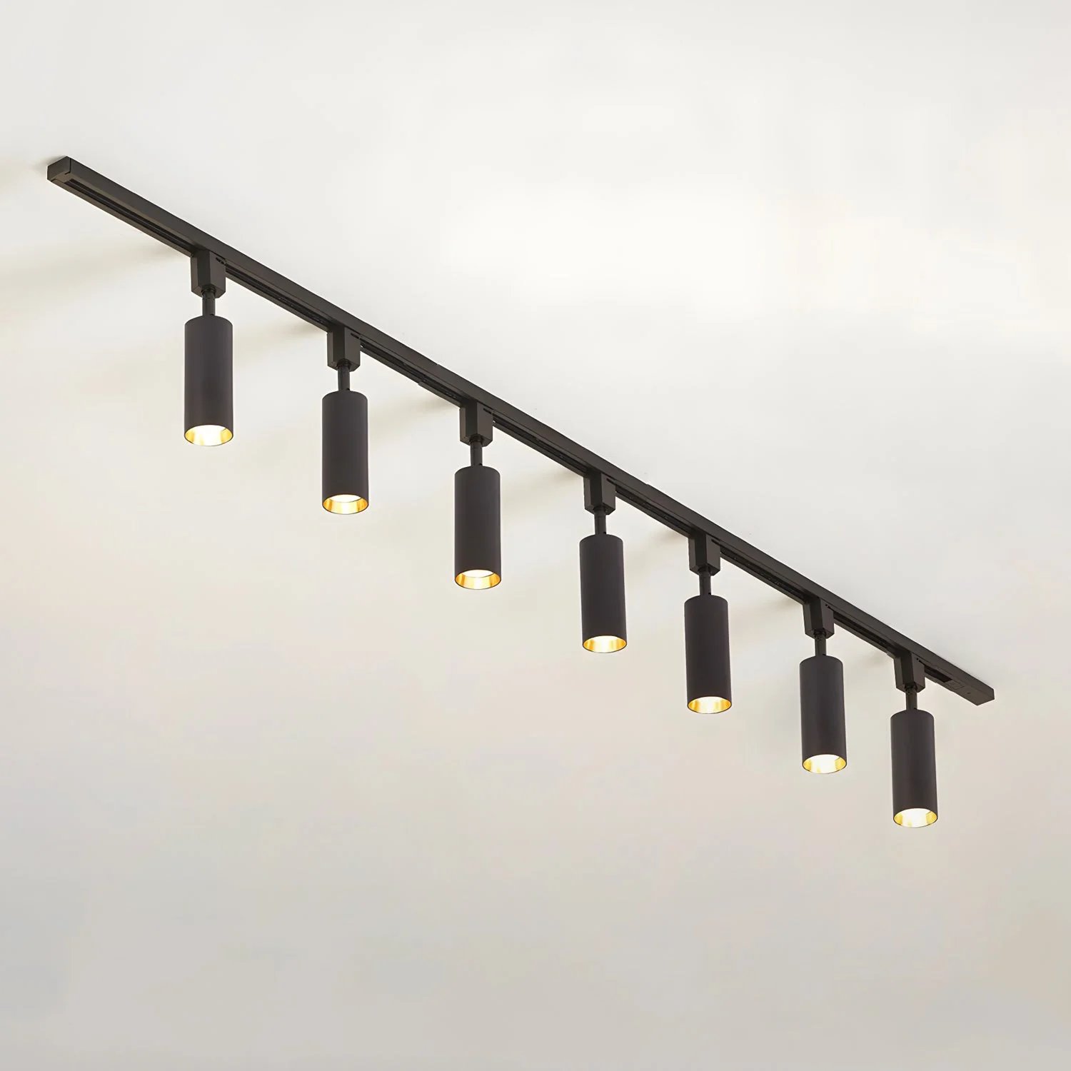Solara Ceiling Lamp Sleek Cylinder Track with Minimalist - Image 36