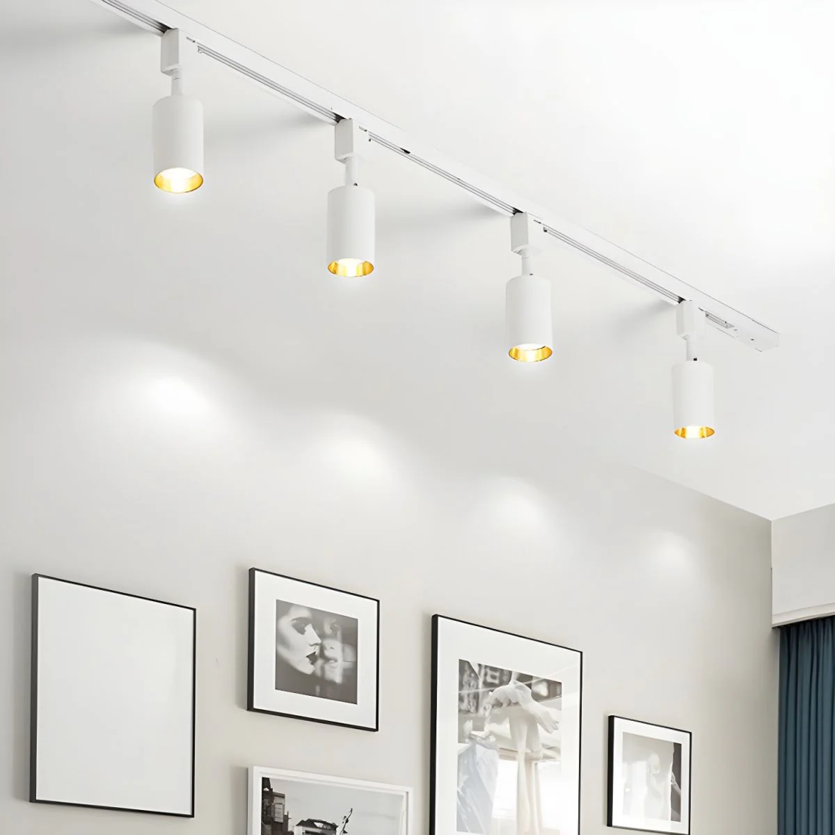 Solara Ceiling Lamp Sleek Cylinder Track with Minimalist - Image 4